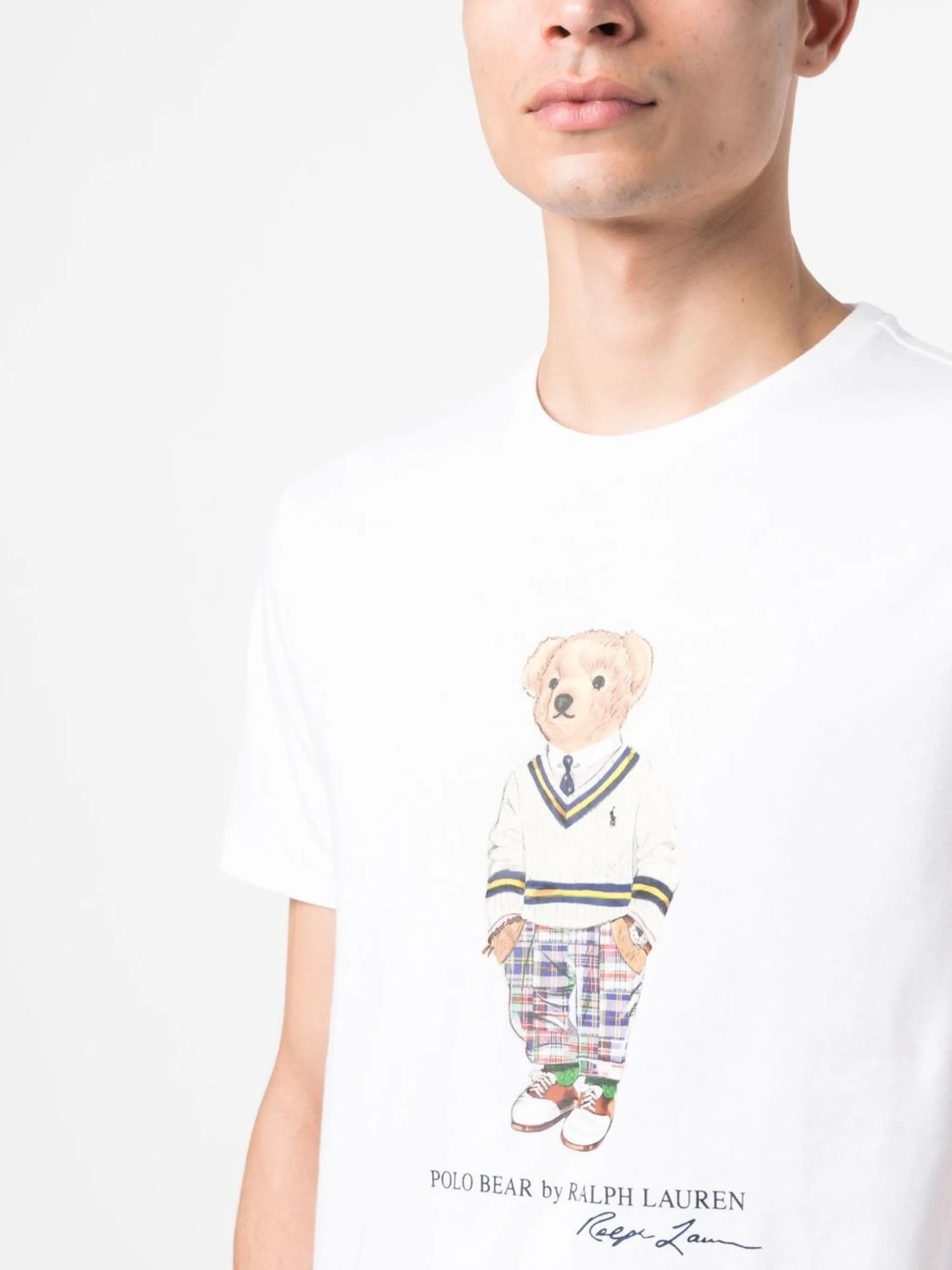 Polo Bear-print T-shirt