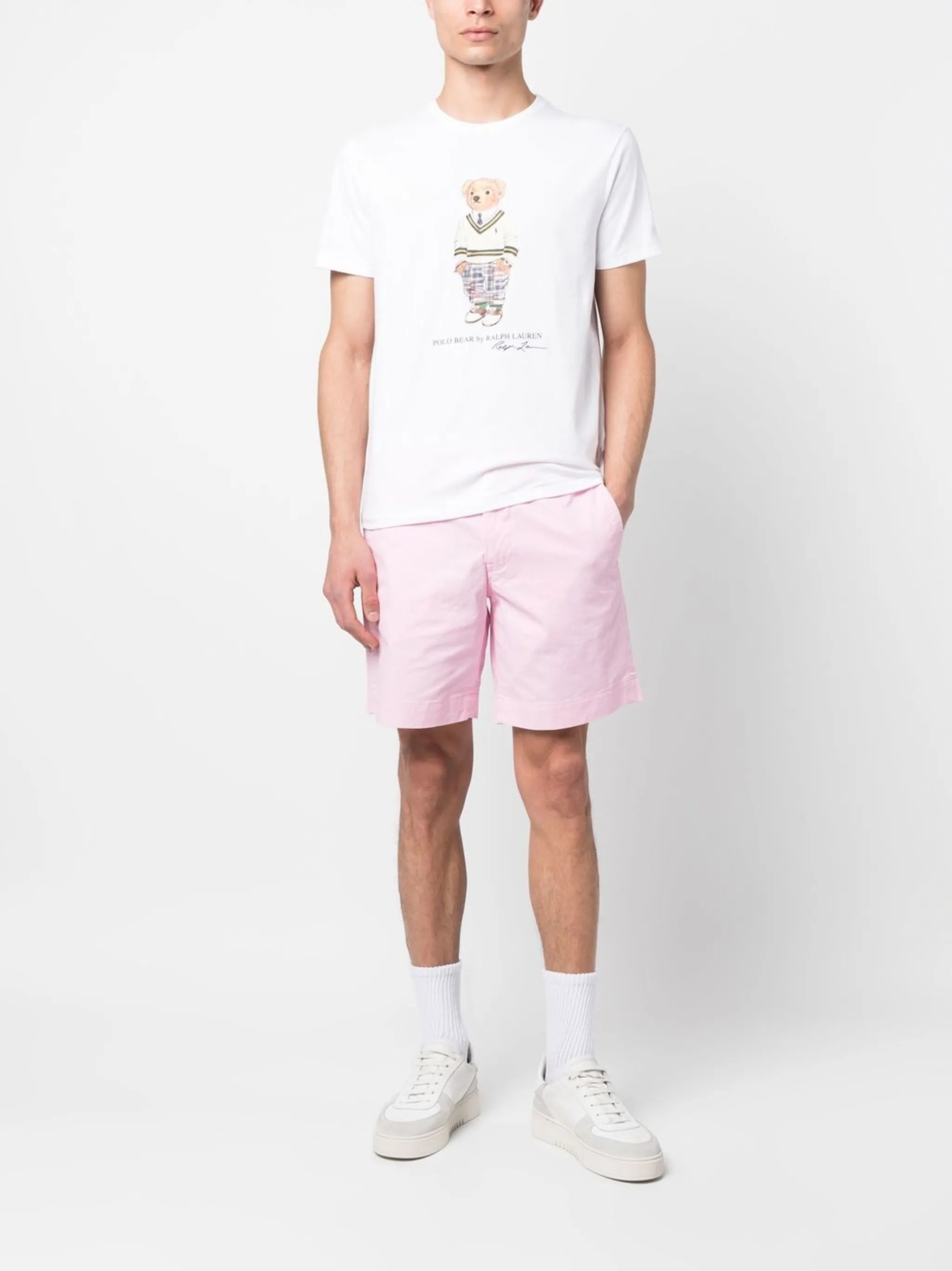 Polo Bear-print T-shirt
