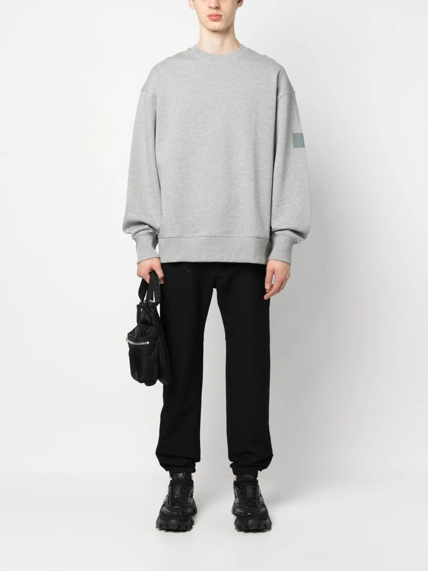 logo-print crew-neck sweatshirt
