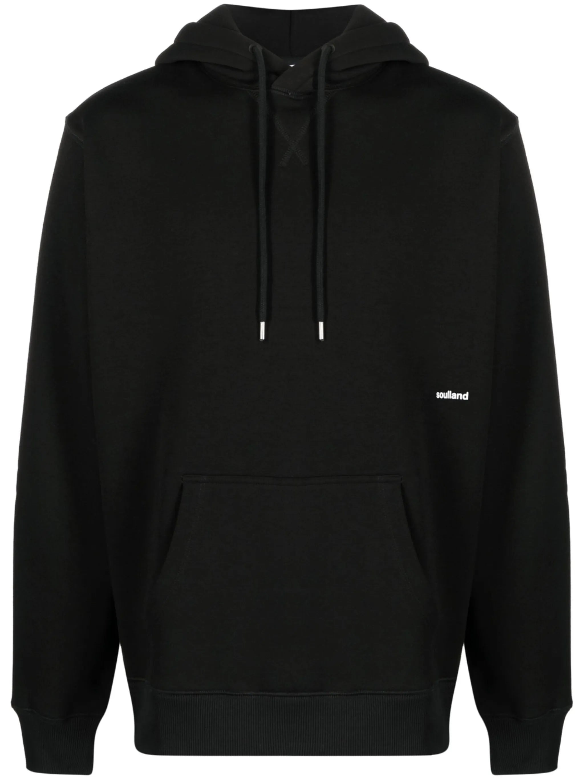 logo-print hoodie