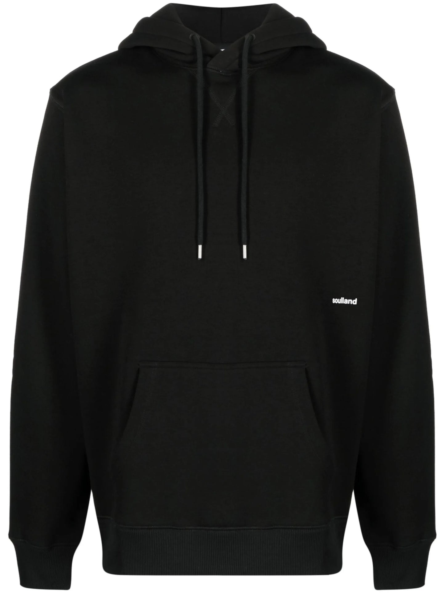 logo-print hoodie