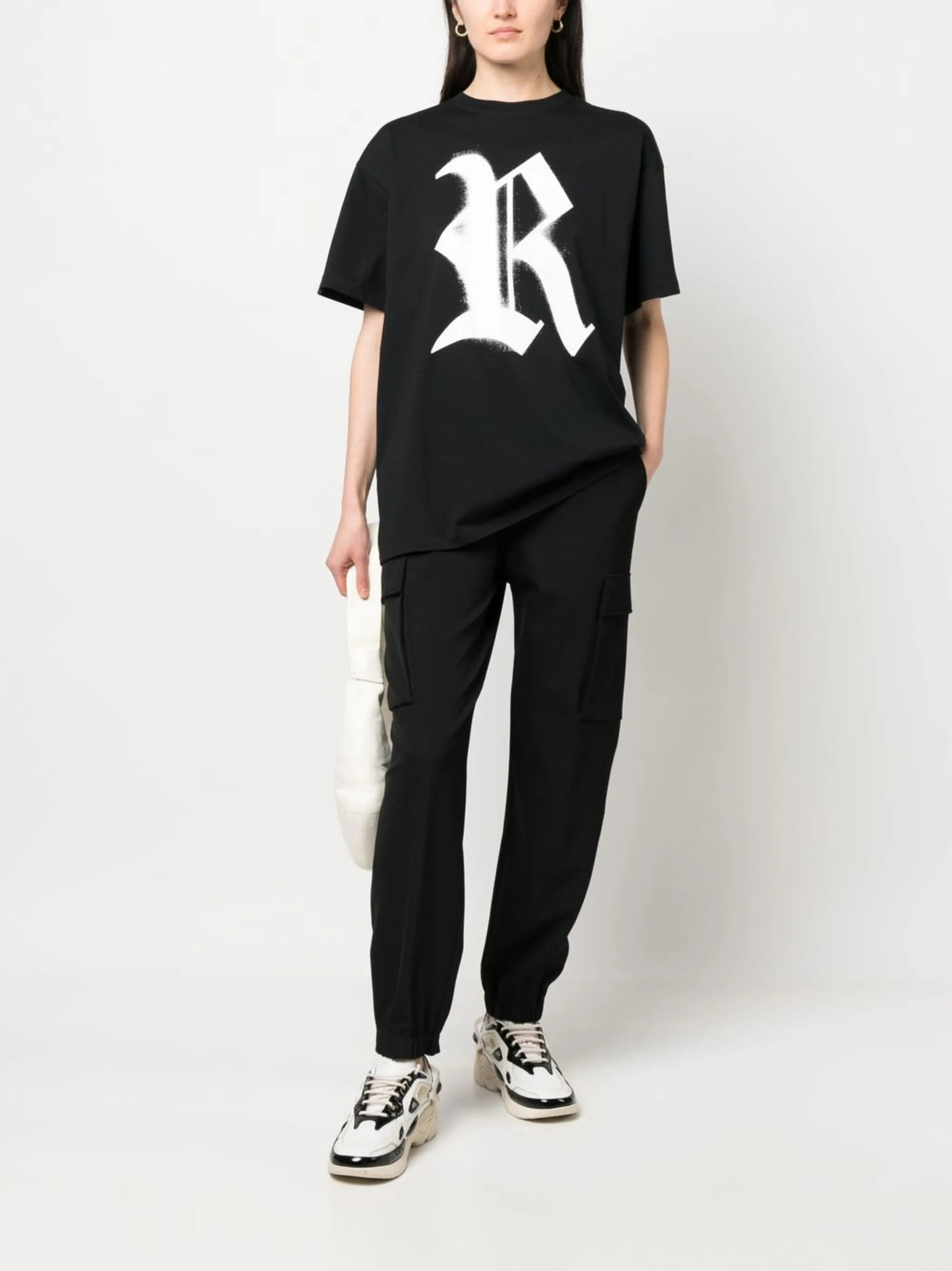 logo-print cotton T-shirt