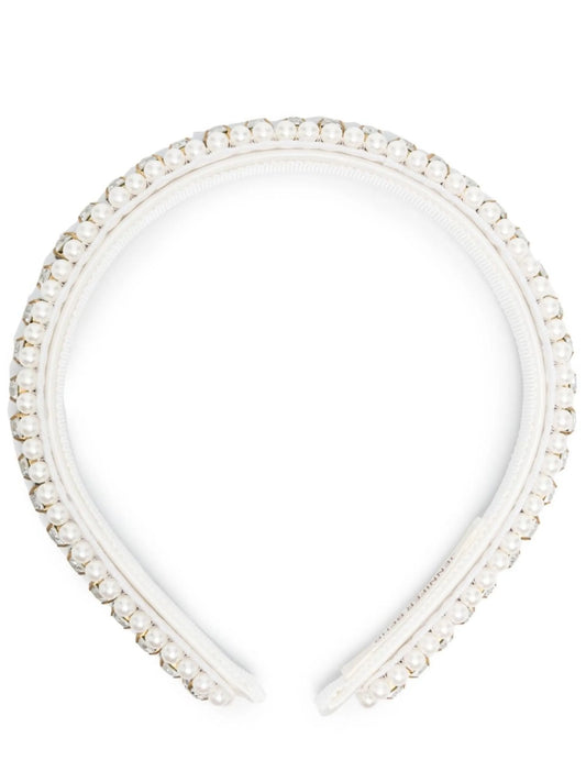 Rita crystal-embellished headband