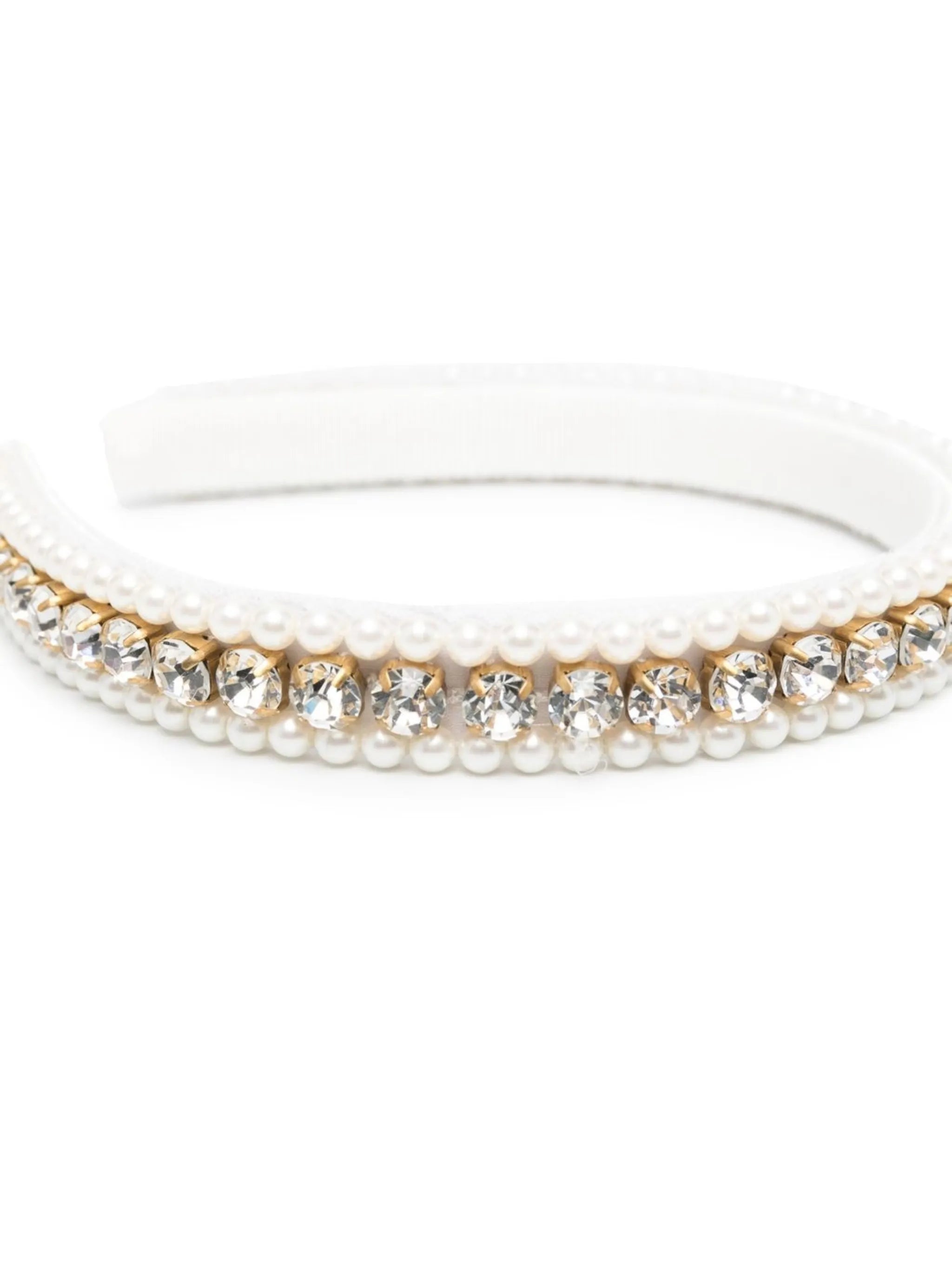 Rita crystal-embellished headband