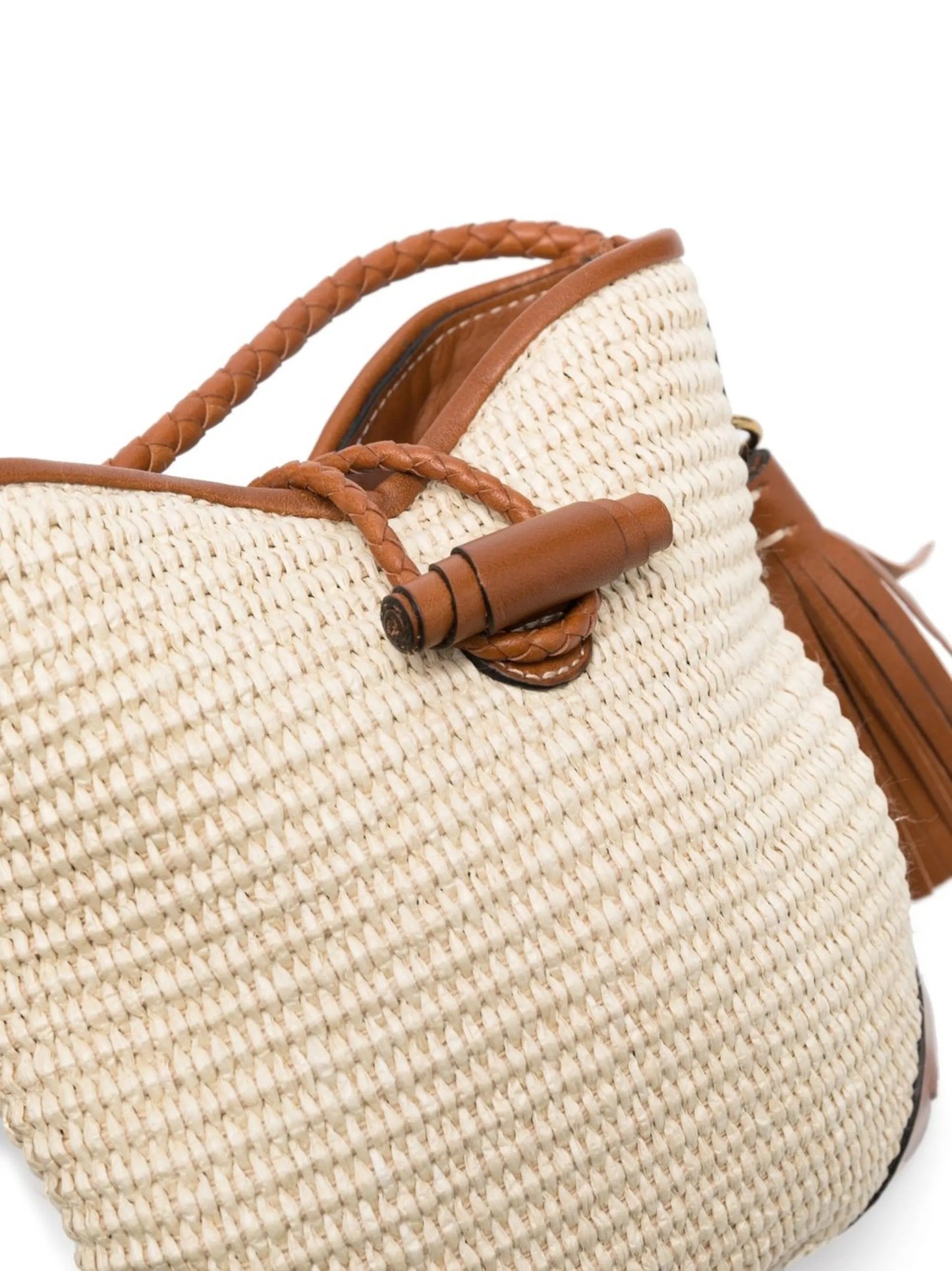 tassel-detail shoulder bag