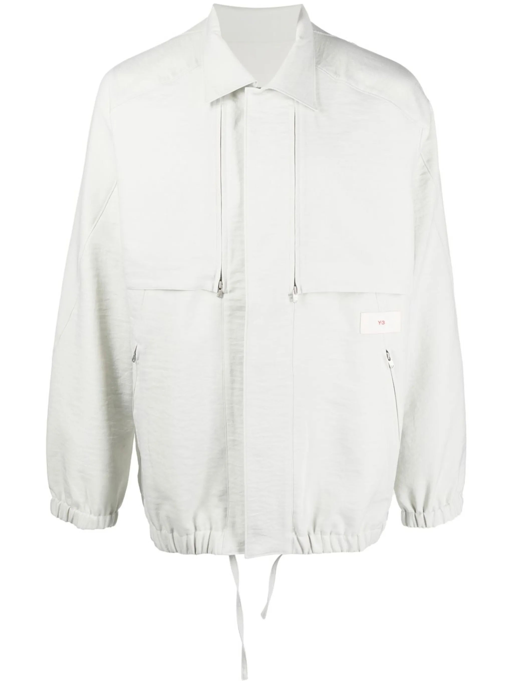 concealed front-fastening jacket