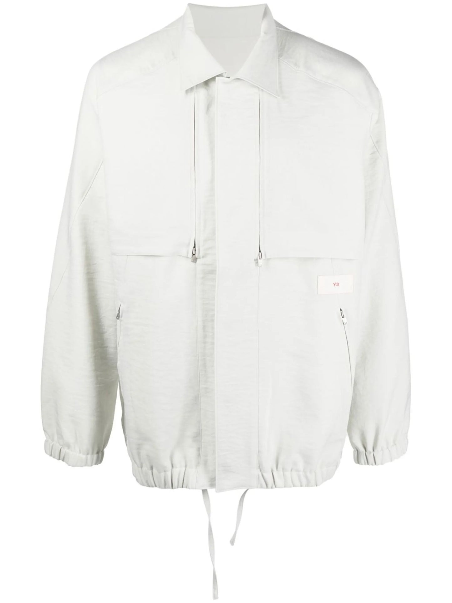concealed front-fastening jacket