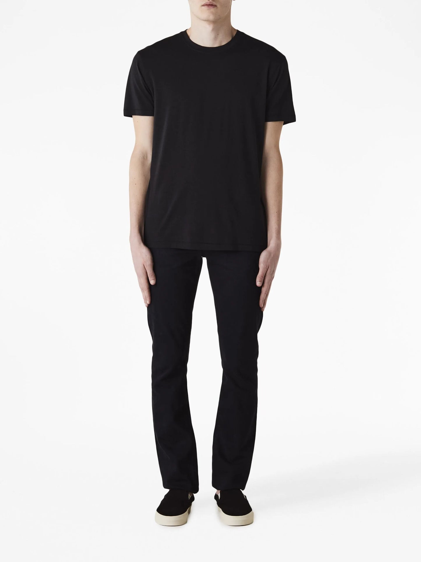 crew-neck short-sleeve T-shirt