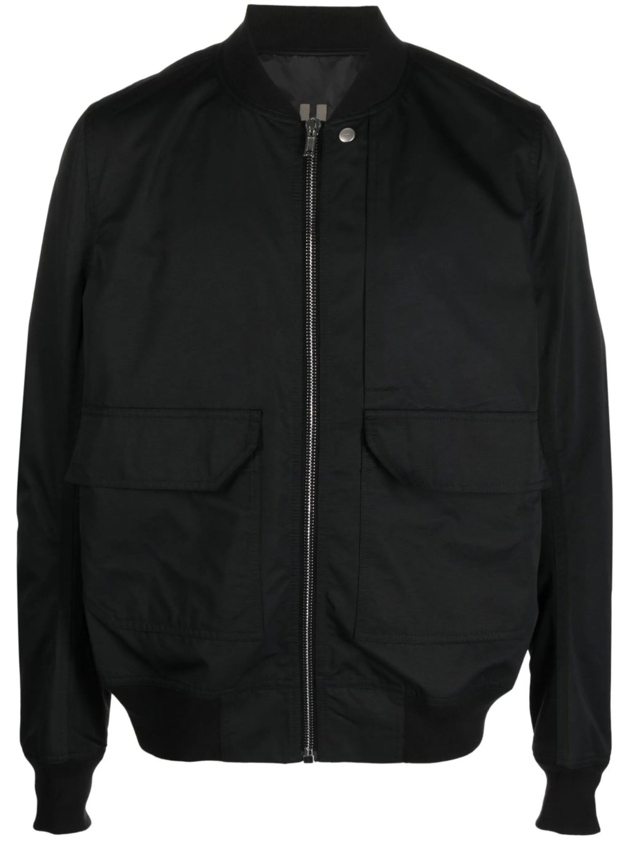 flap pocket bomber jacket