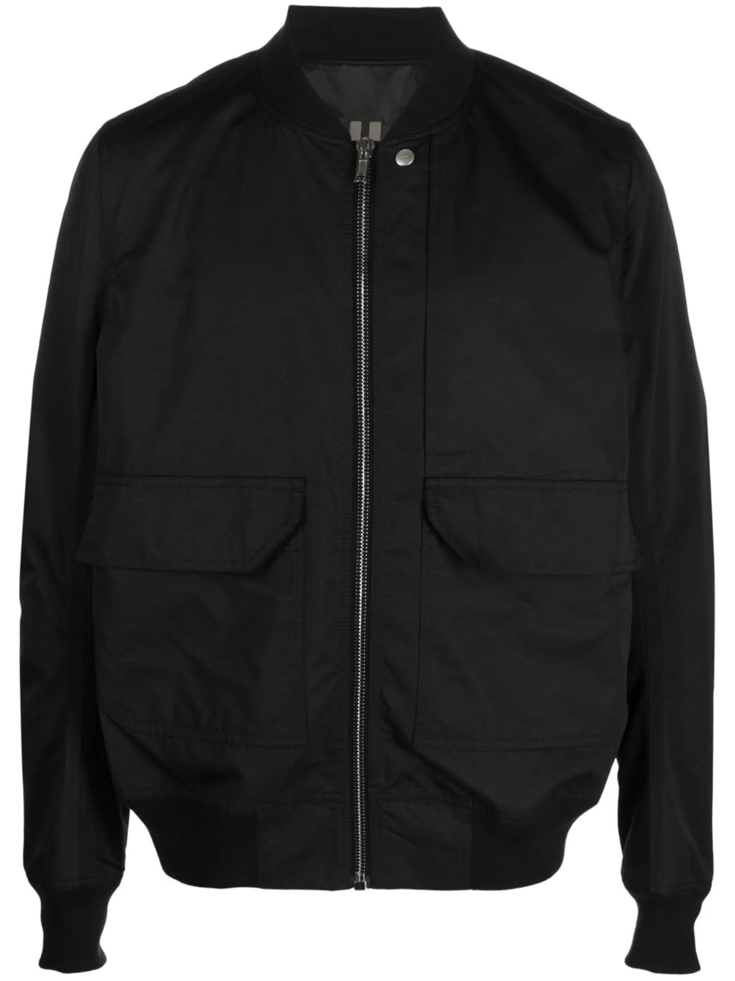 flap pocket bomber jacket