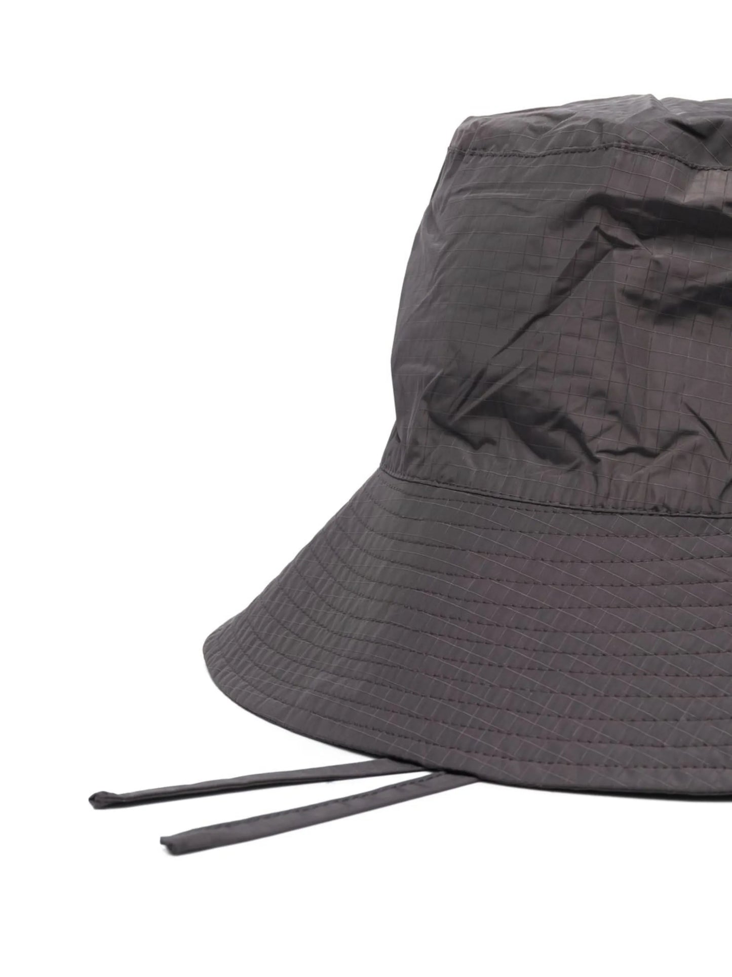 logo-print bucket hat