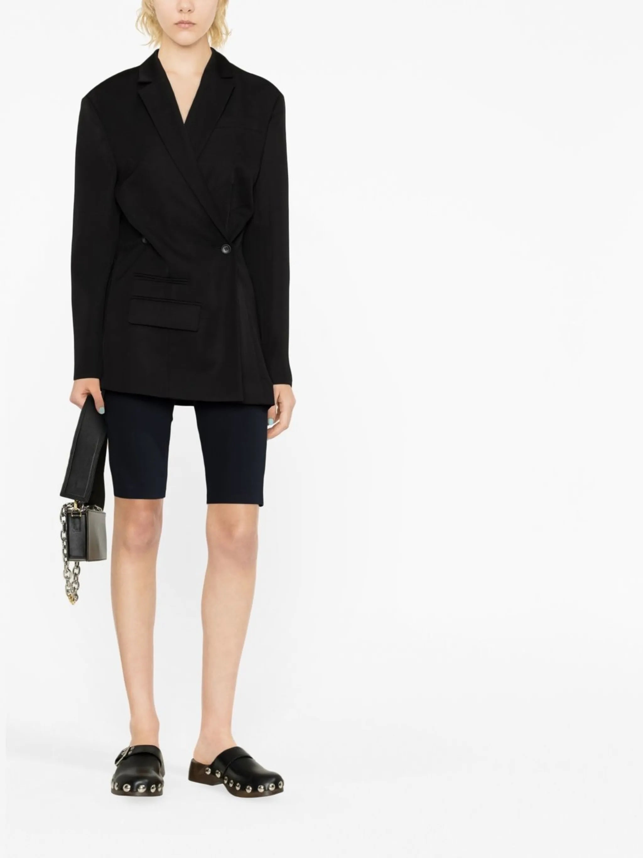 The Tibau double-breasted blazer