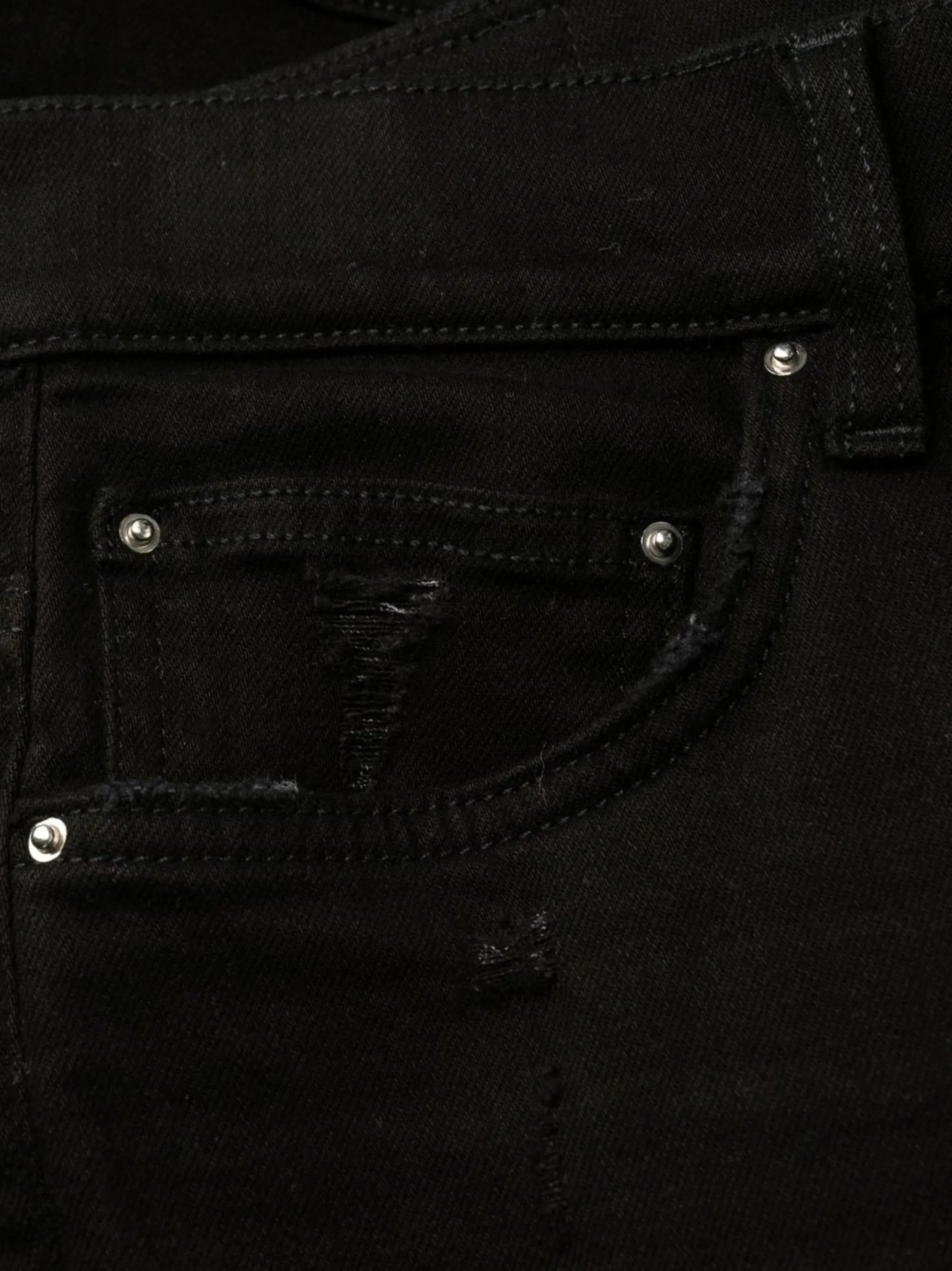 MX1 Ultra Suede distressed jeans