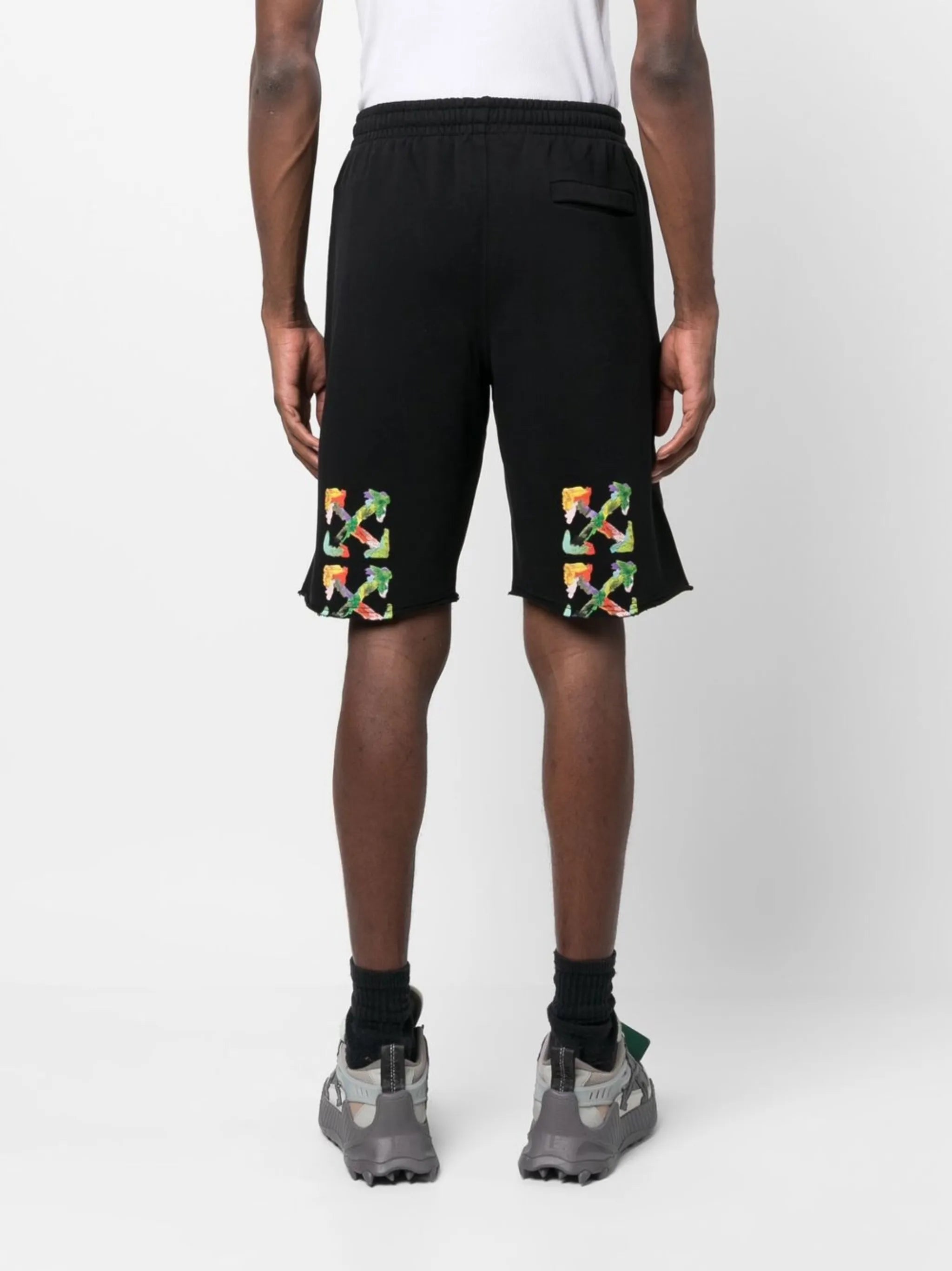 logo-print track pants