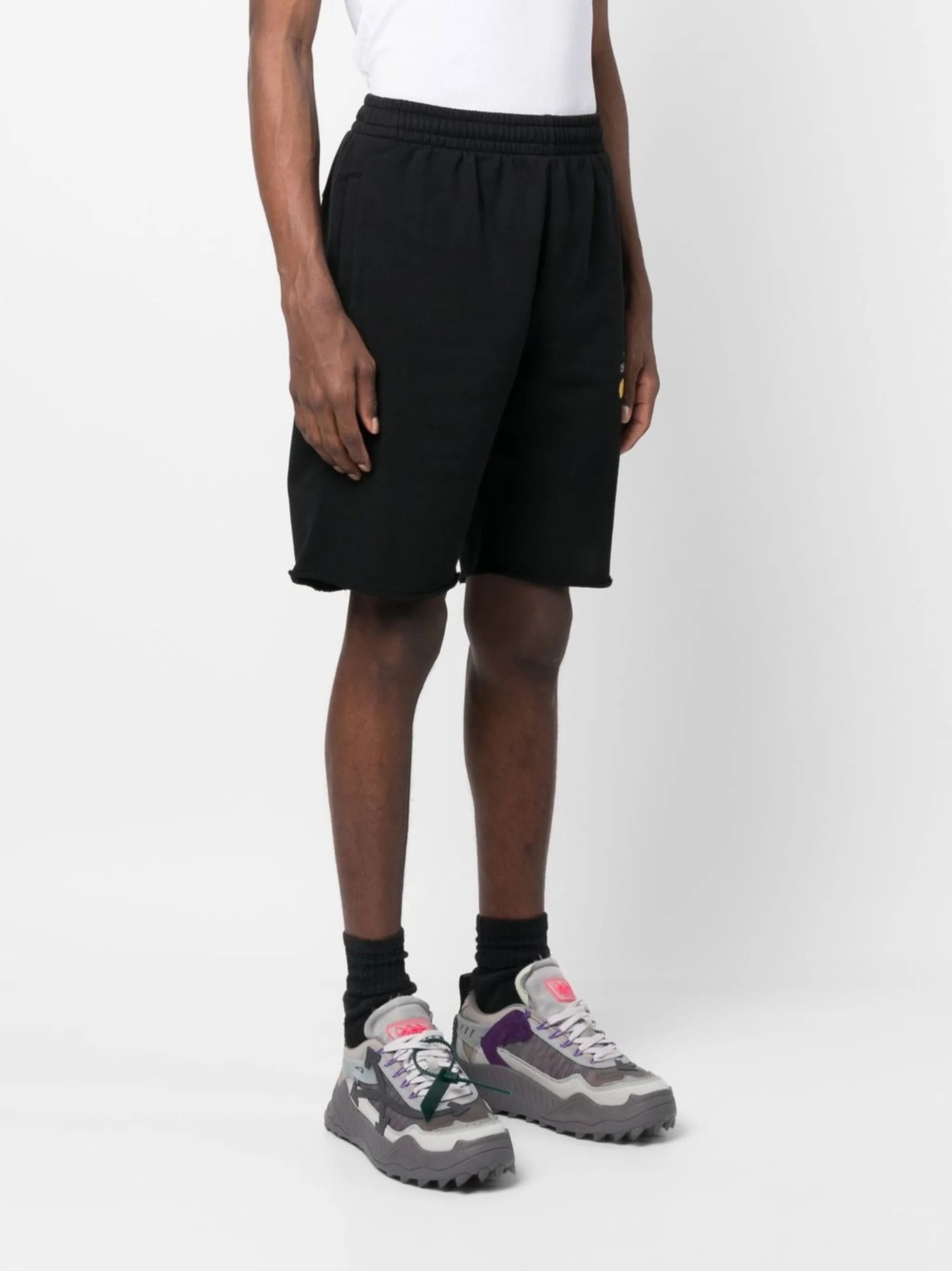 logo-print track pants