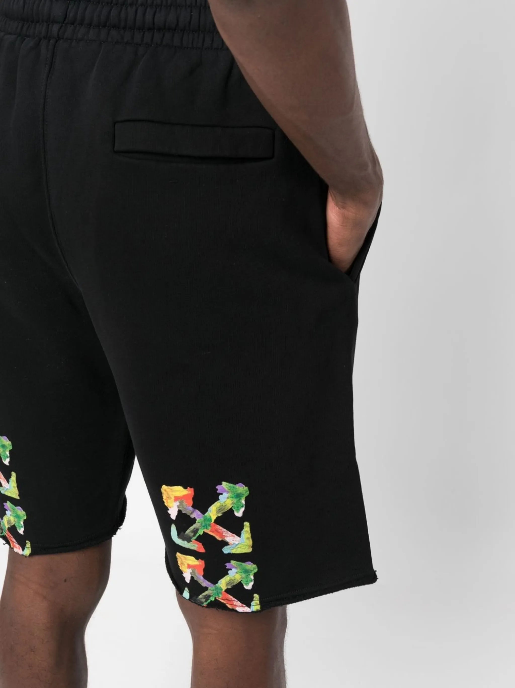 logo-print track pants