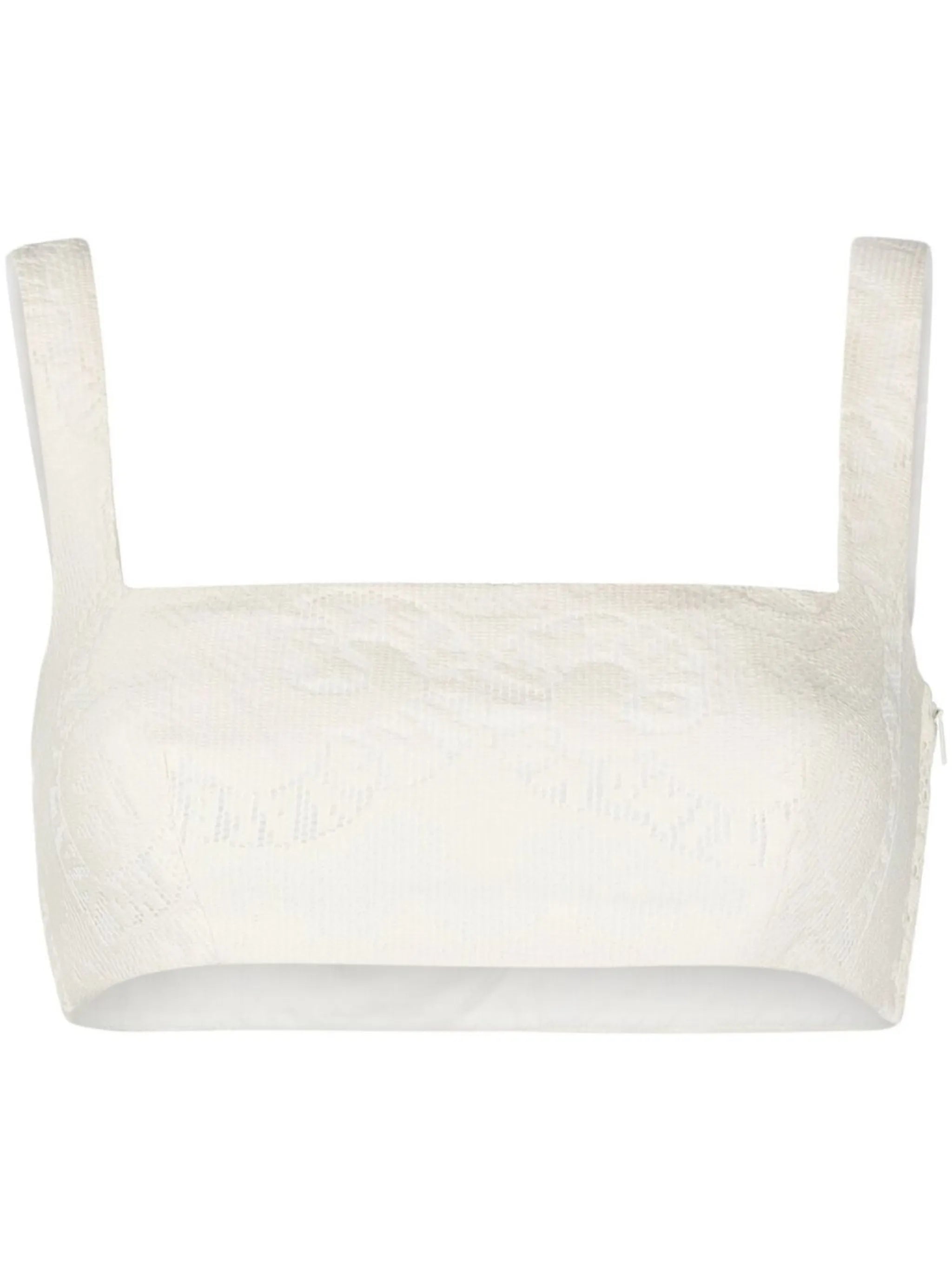 Mini Bandana lace crop top