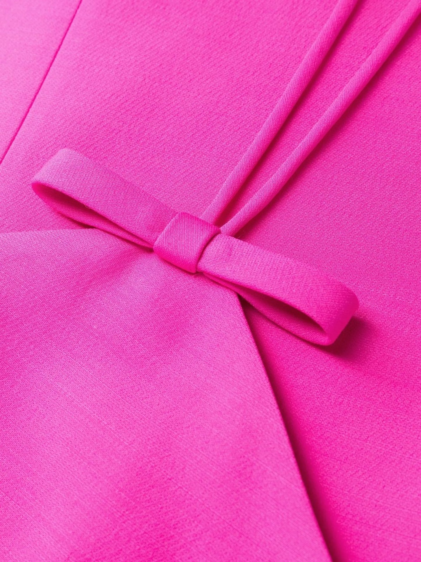 bow-detail halterneck minidress