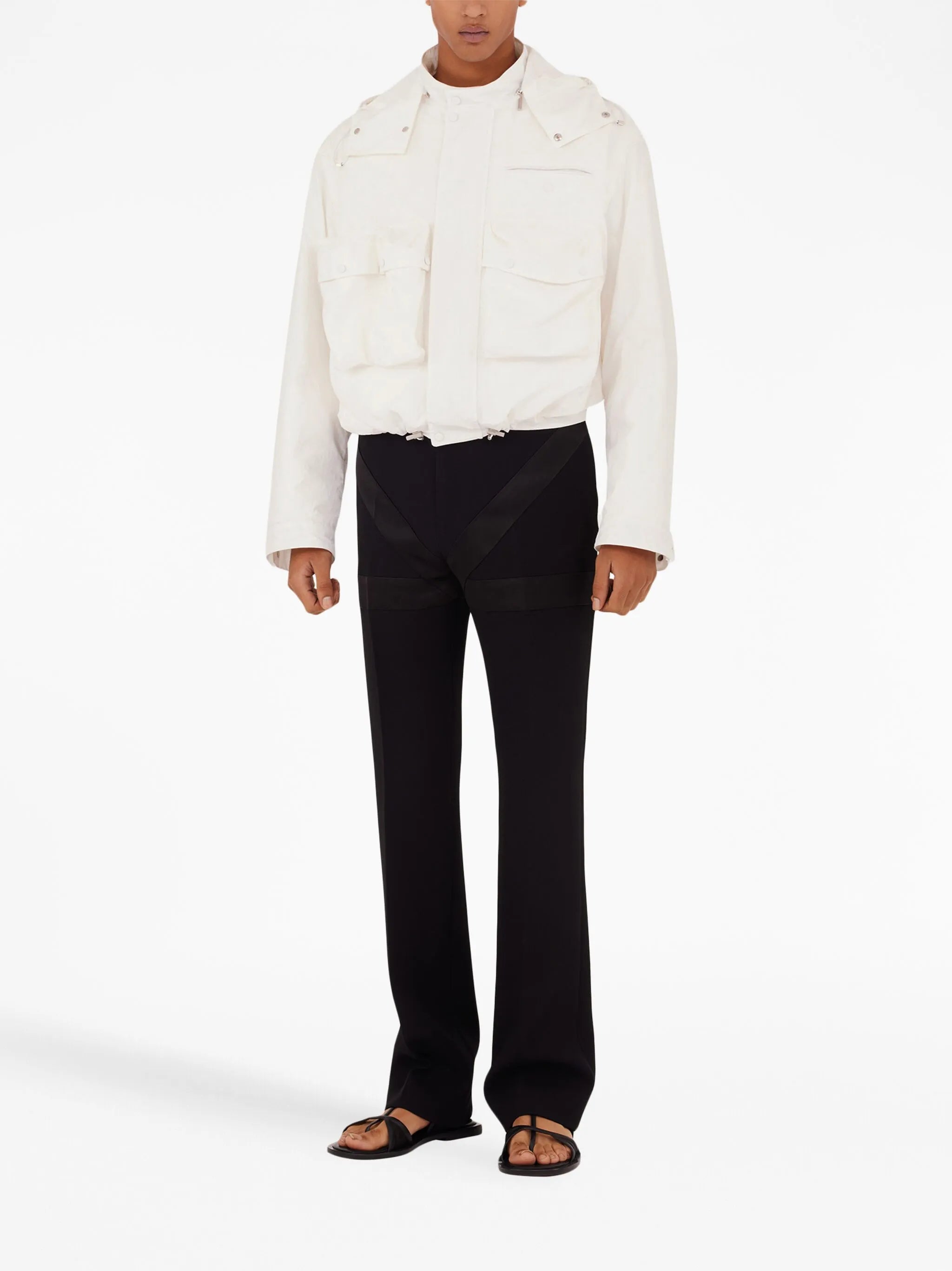 detachable-hood jacket
