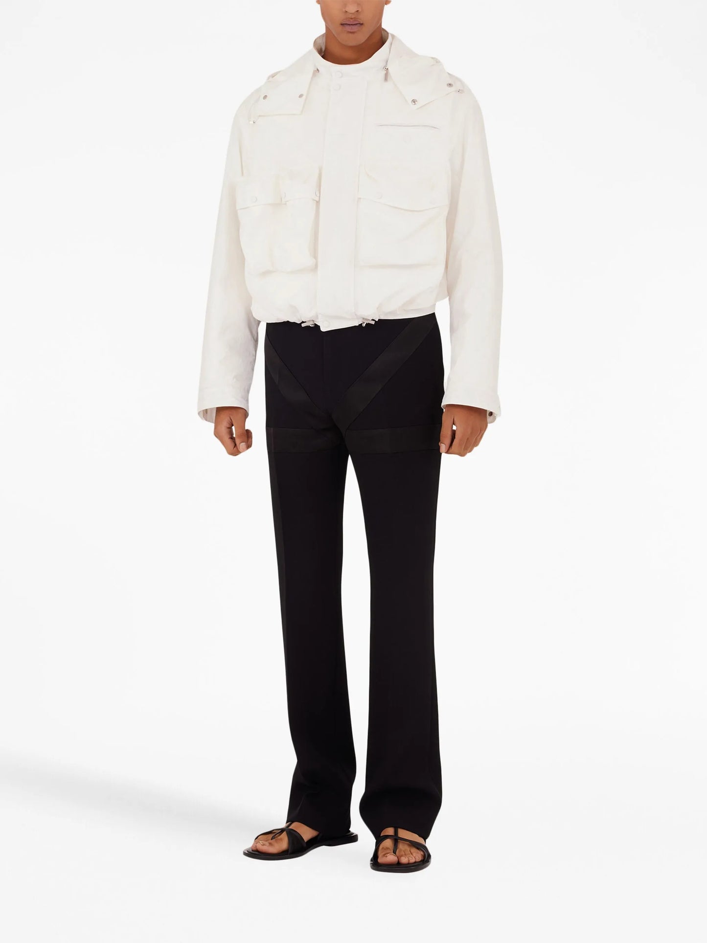 detachable-hood jacket