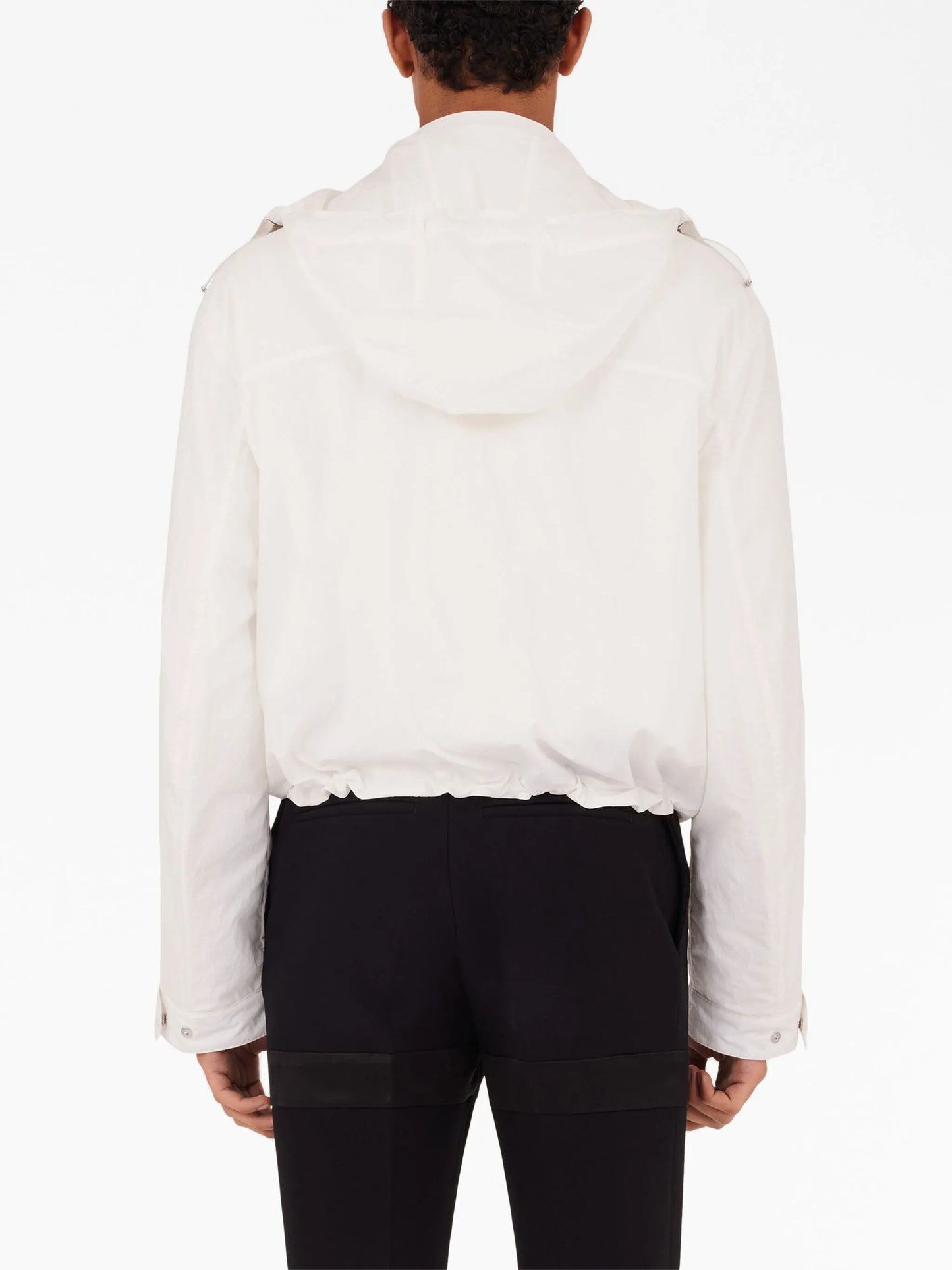 detachable-hood jacket