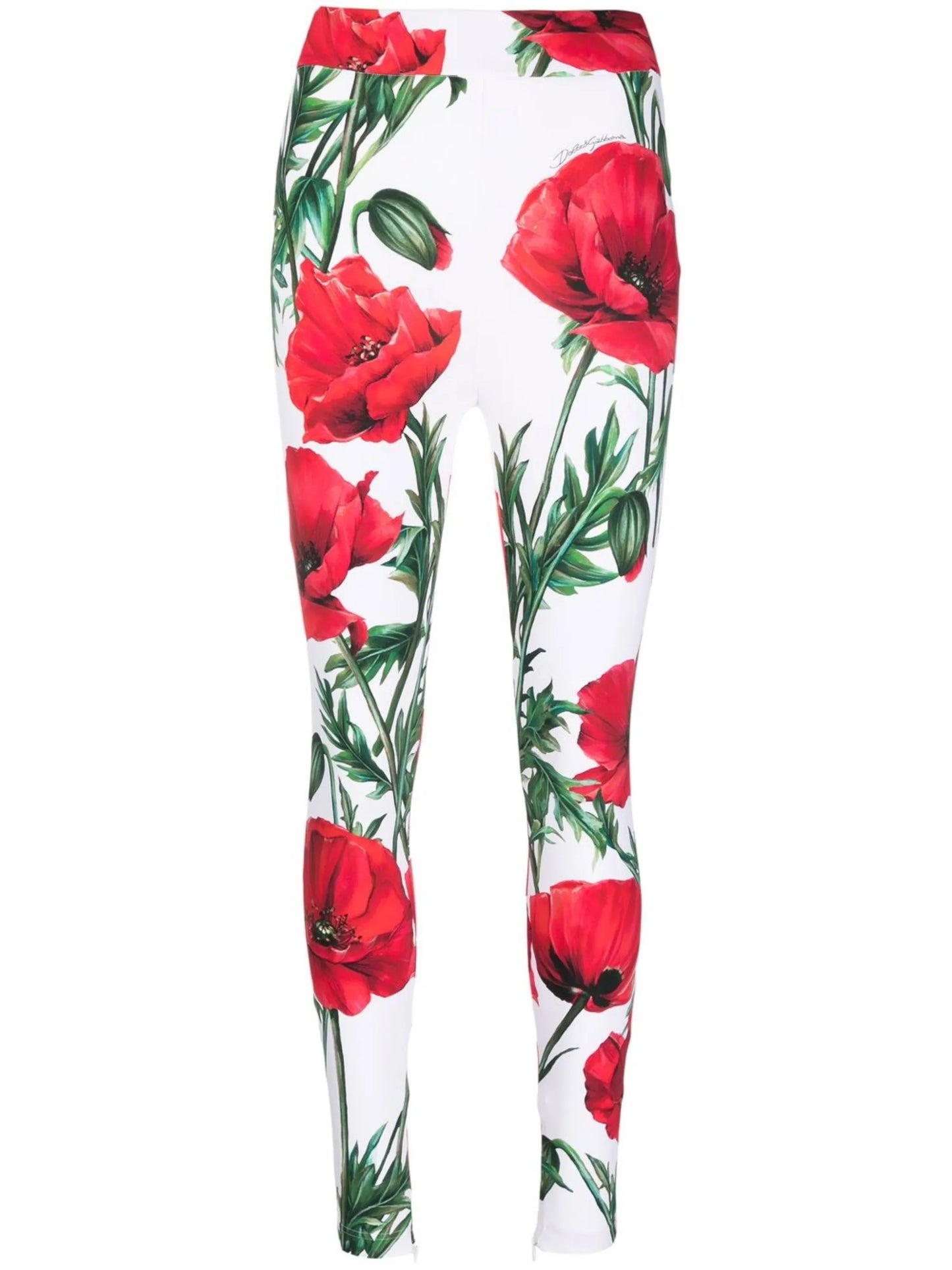 floral-print leggings