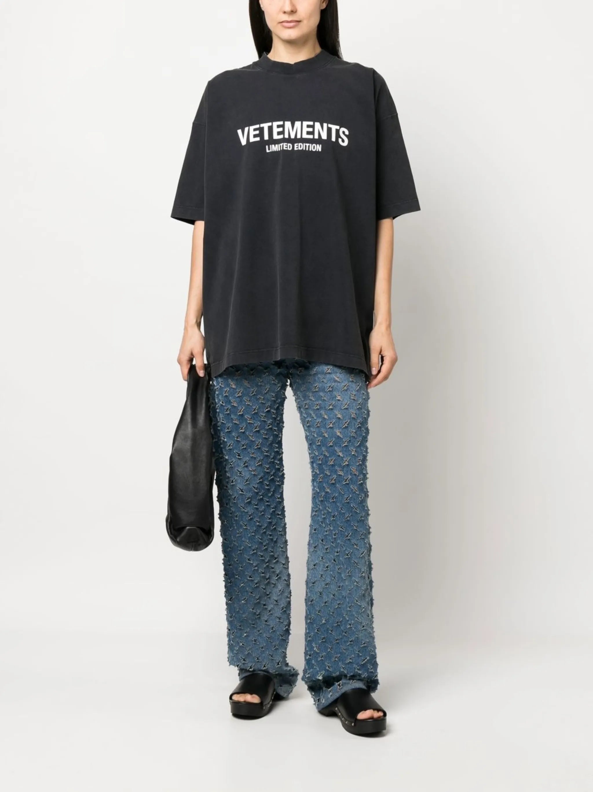 logo-print T-shirt