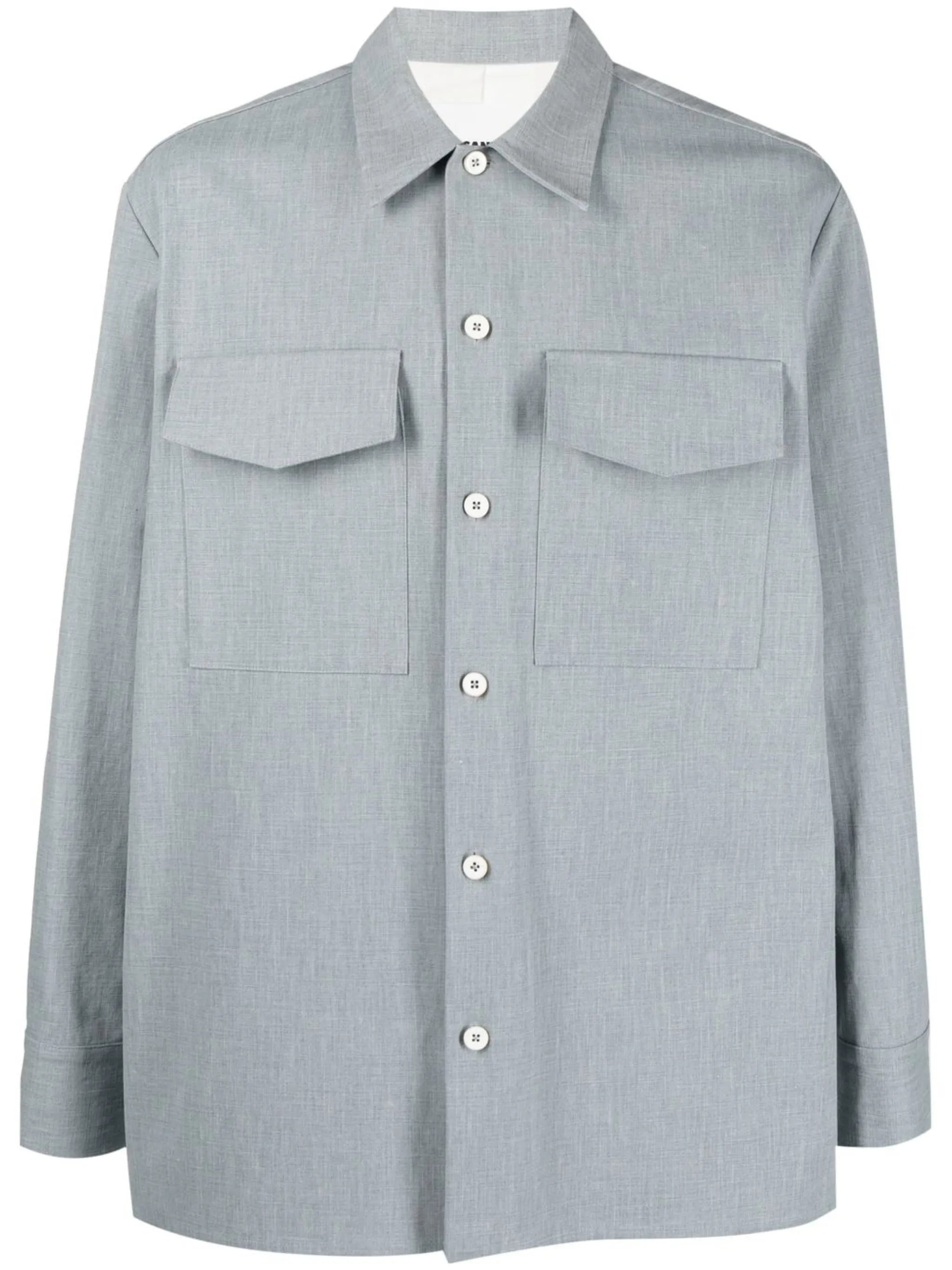 long-sleeve cotton shirt