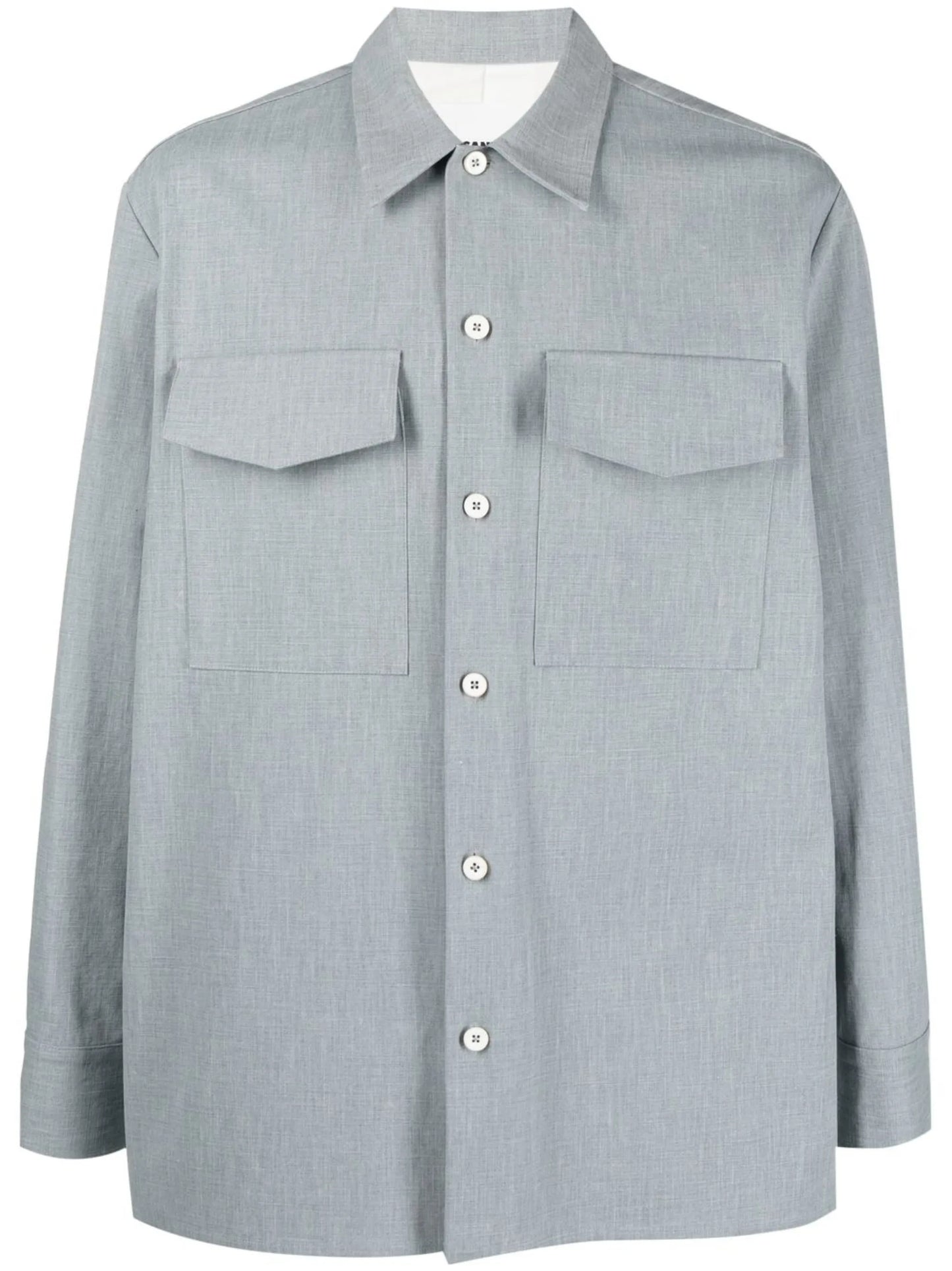 long-sleeve cotton shirt