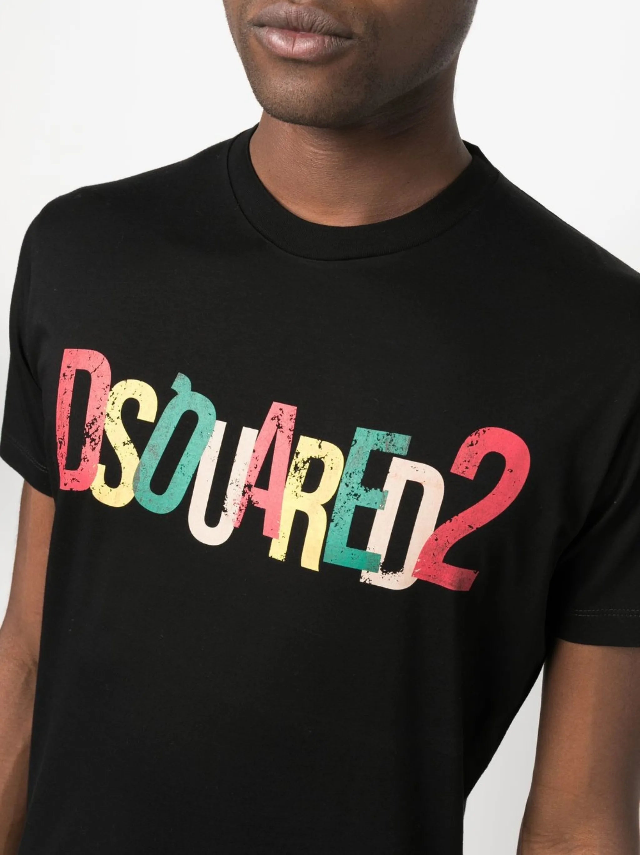 logo-print cotton T-shirt