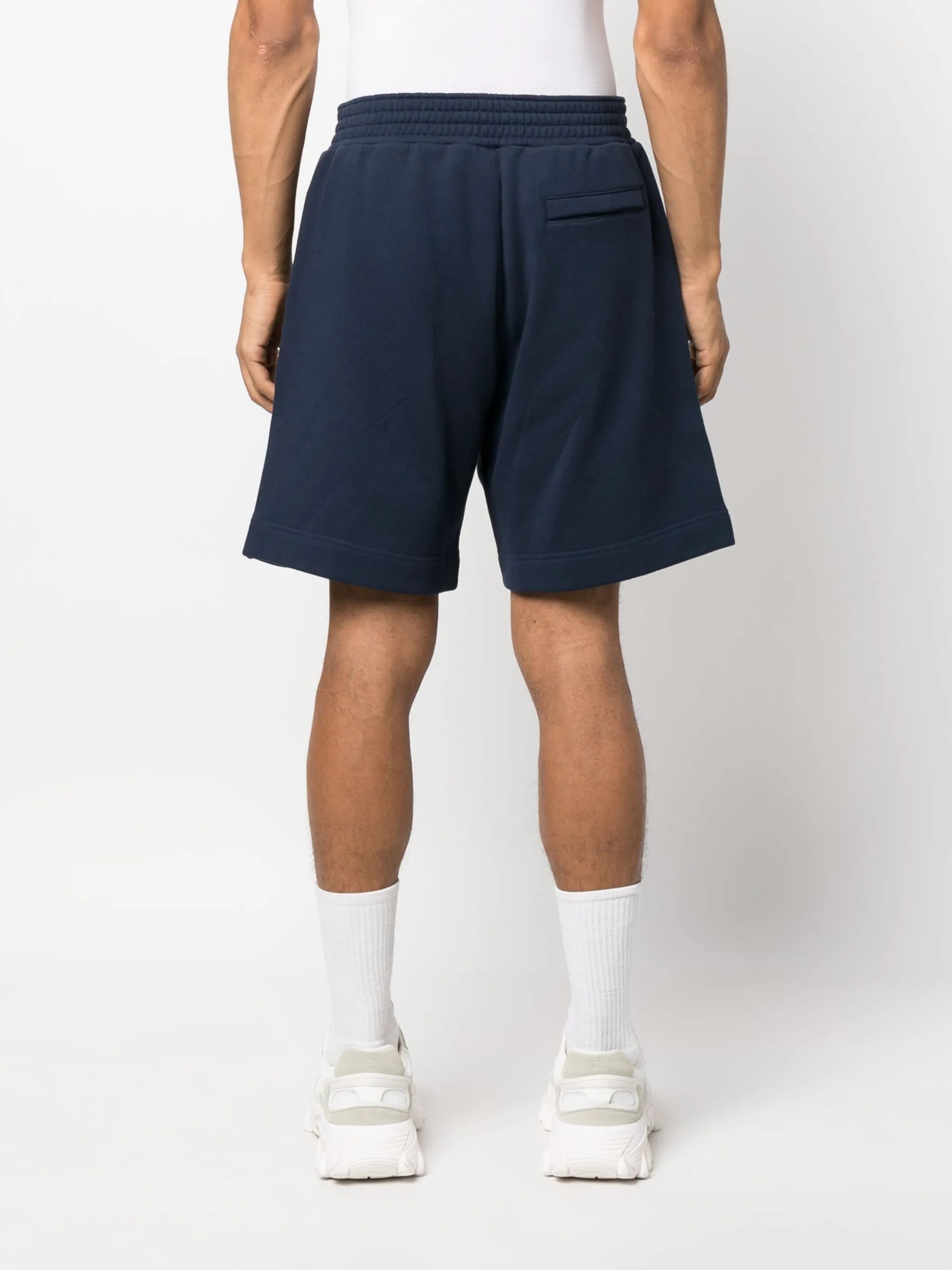 Paris logo-print track shorts