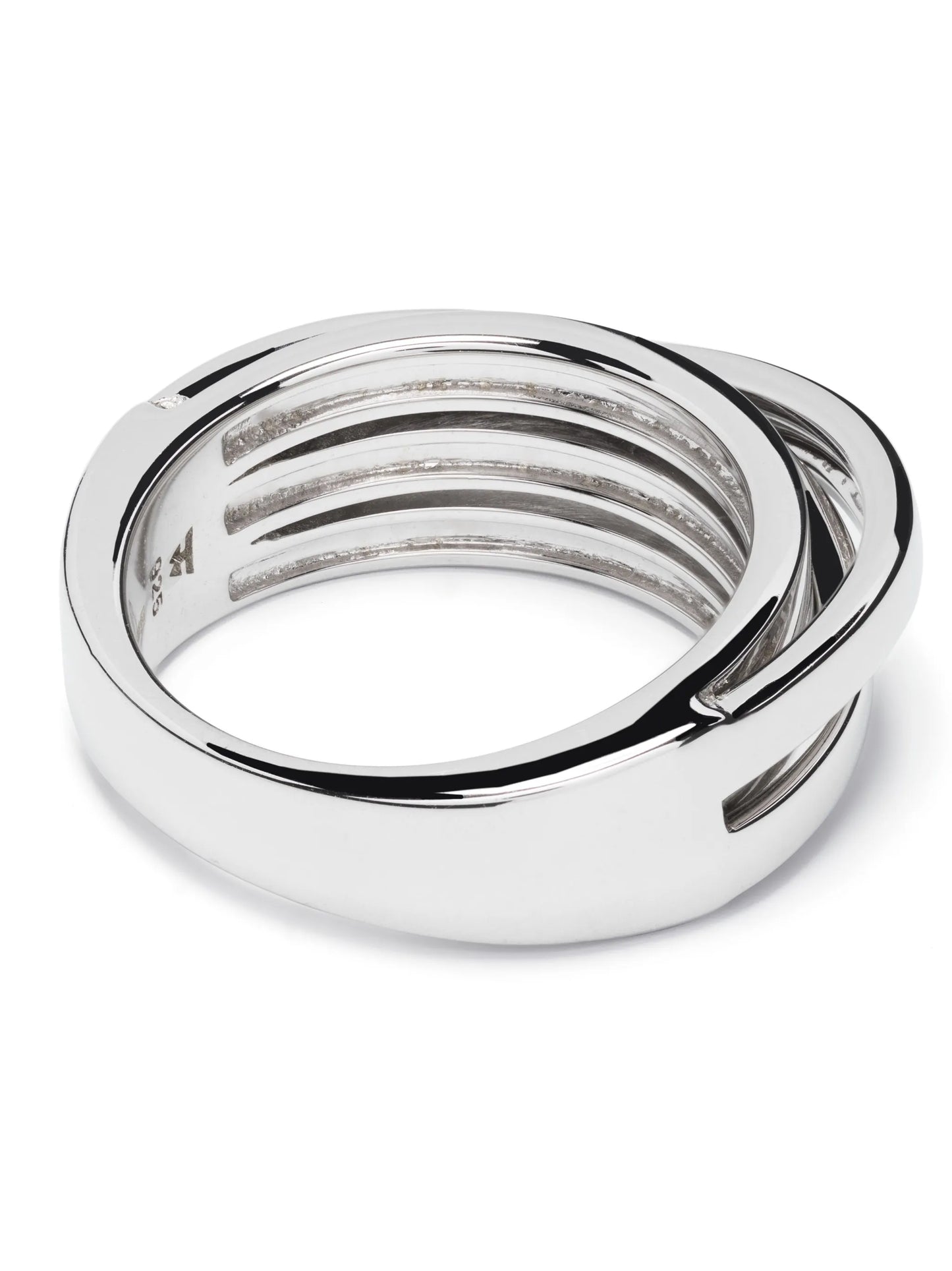 sterling silver Orb Slim ring