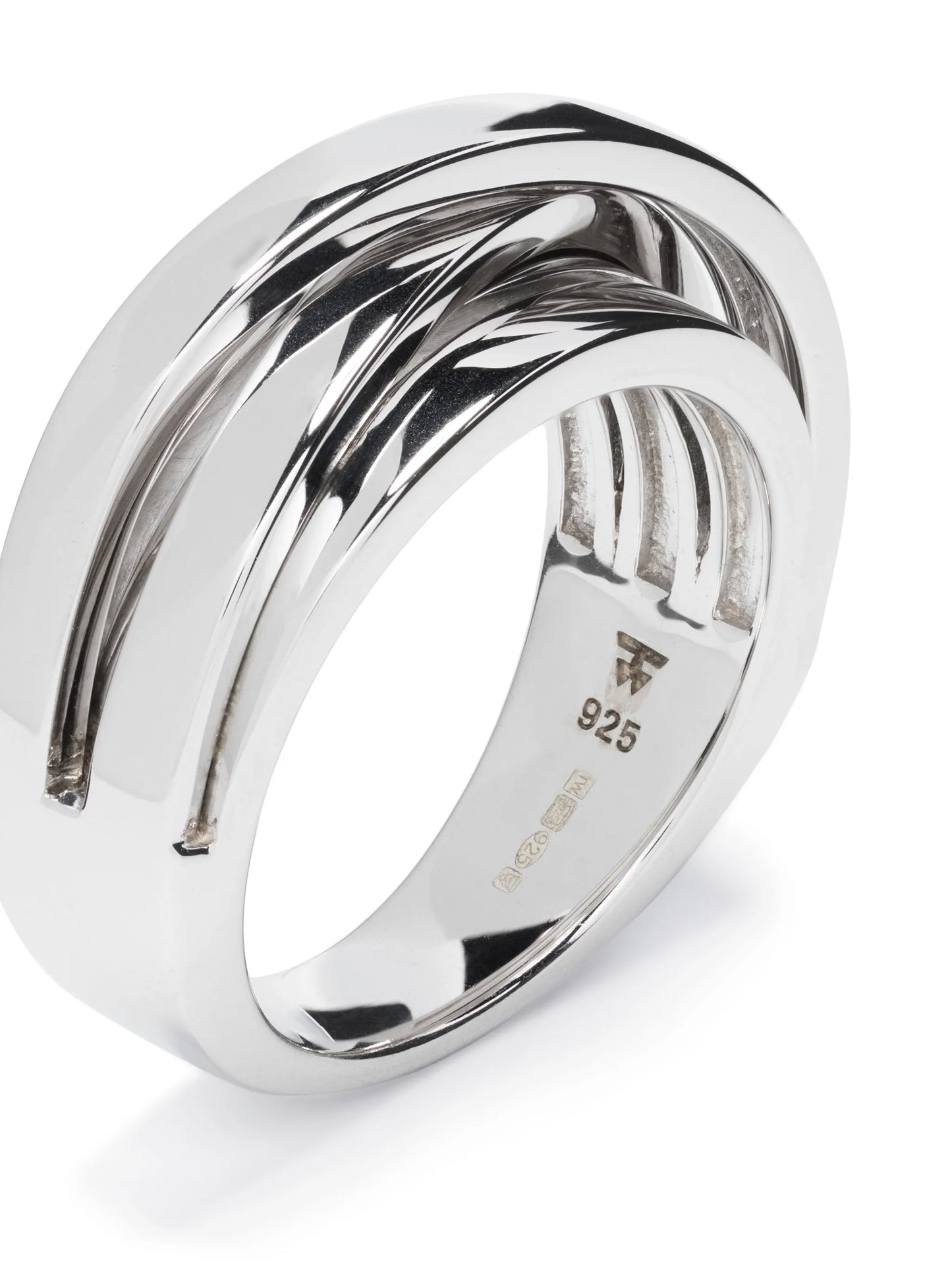 sterling silver Orb Slim ring