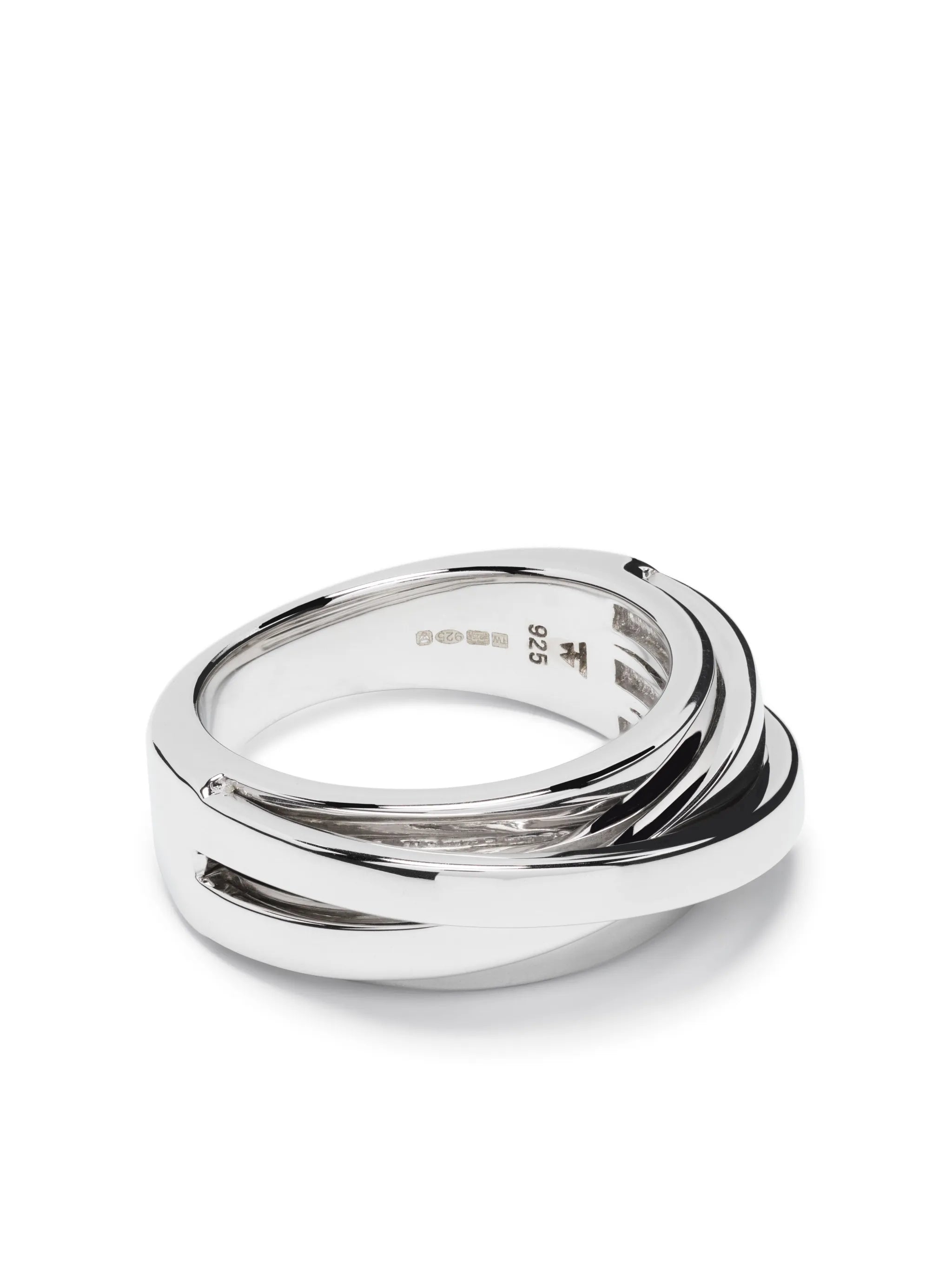 sterling silver Orb Slim ring