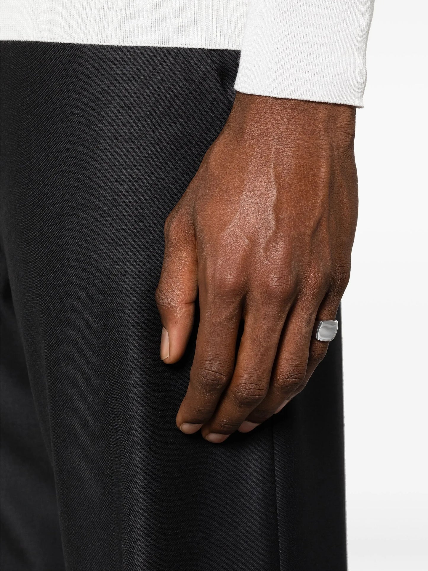 Kay polished signet ring