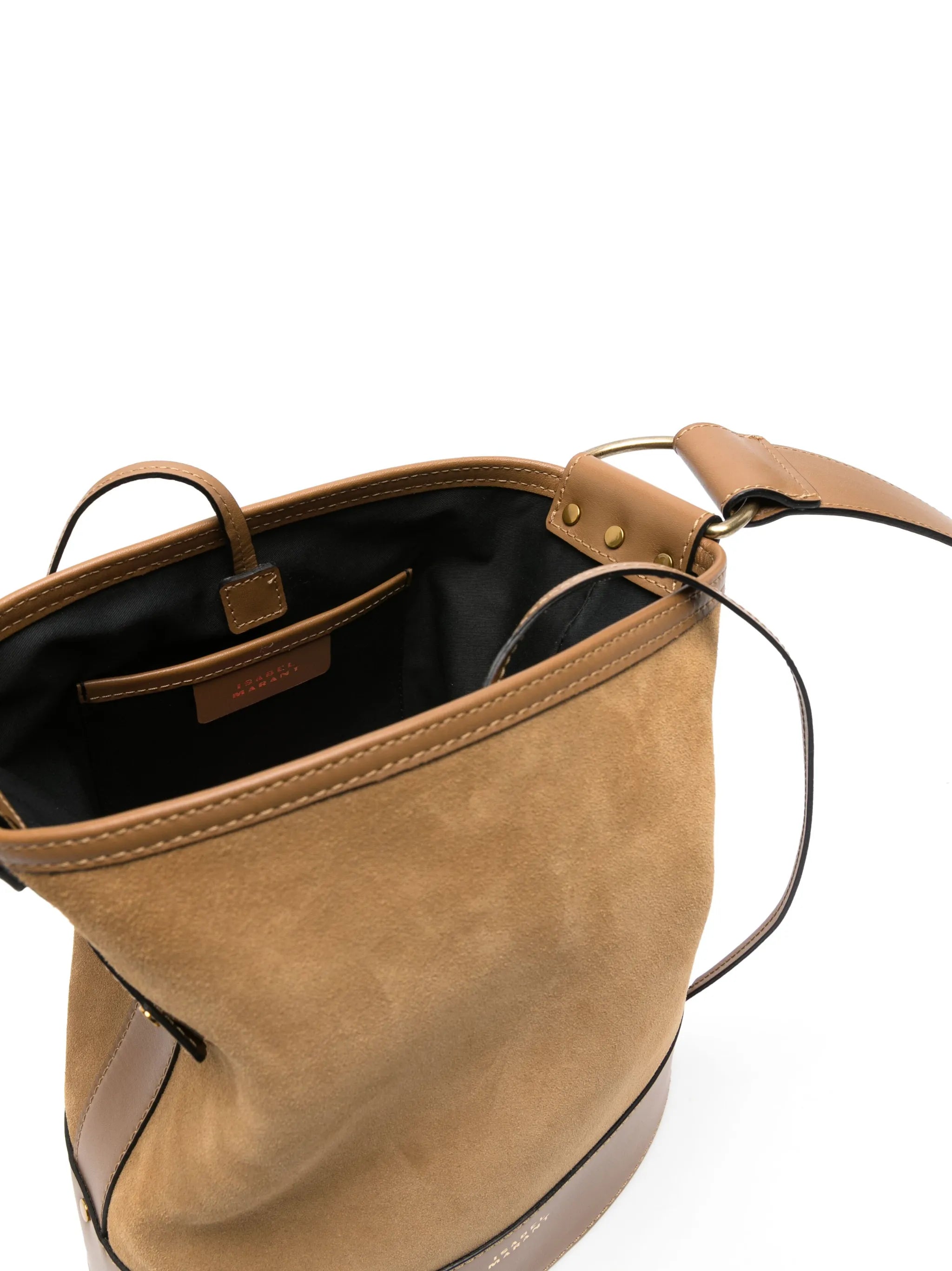 Samara suede shoulder bag