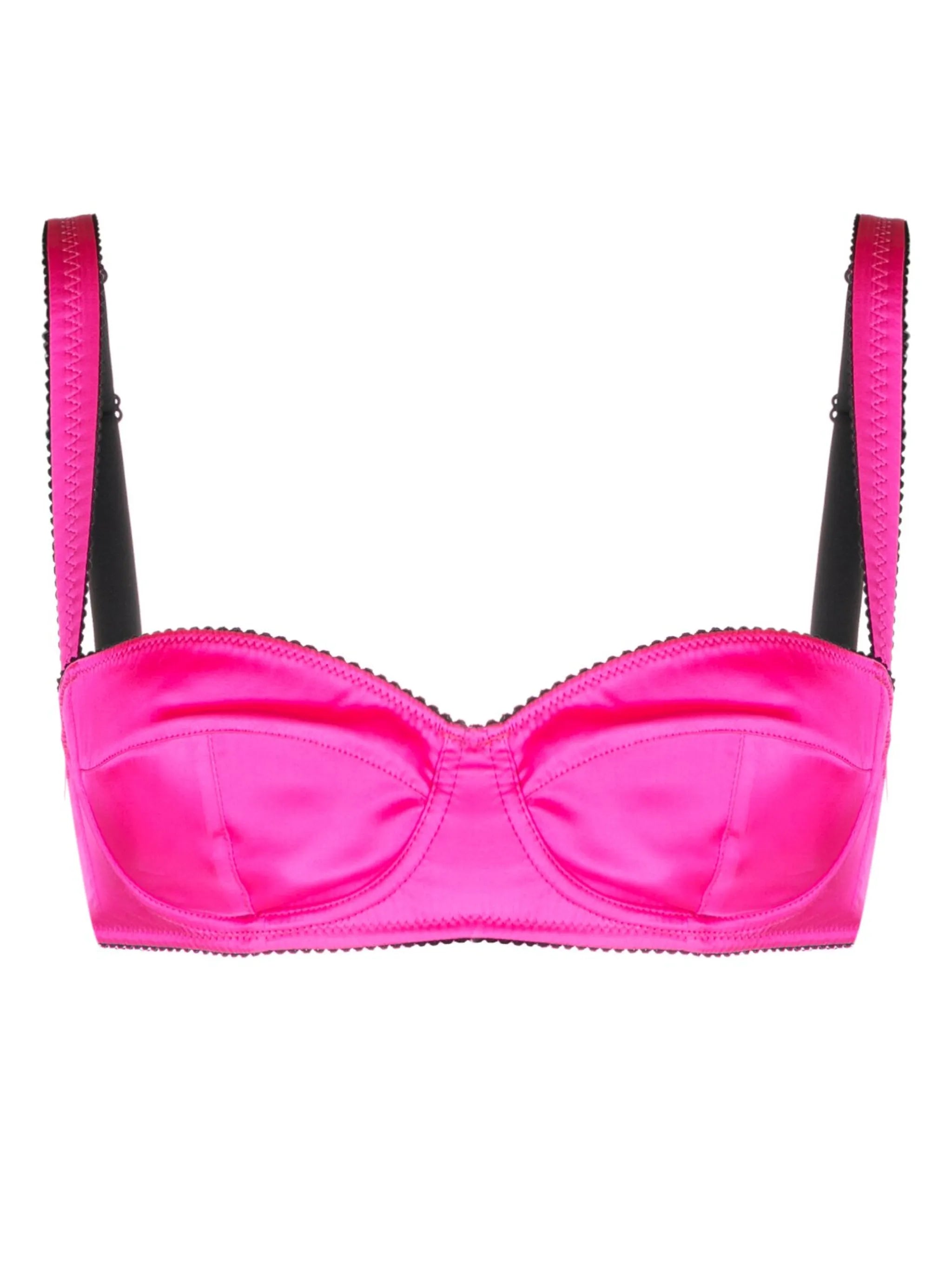 satin balconette bra