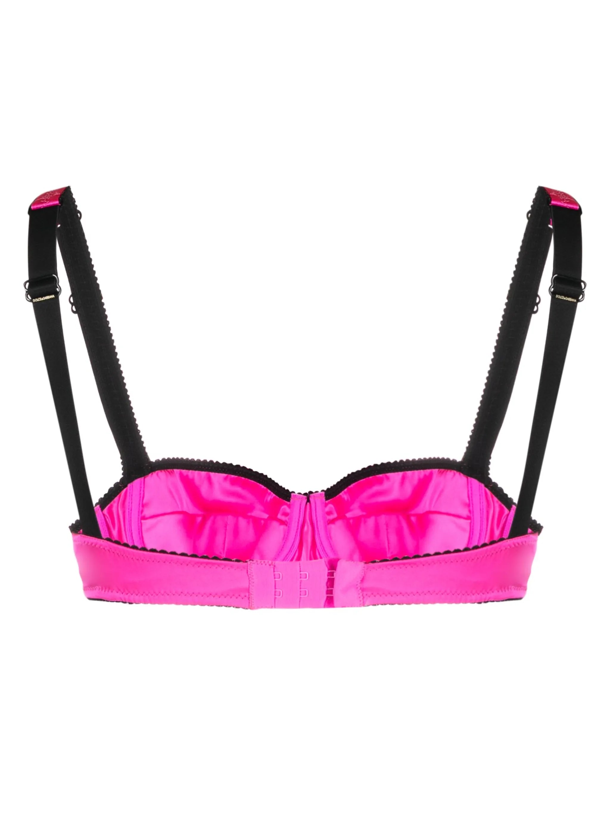 satin balconette bra