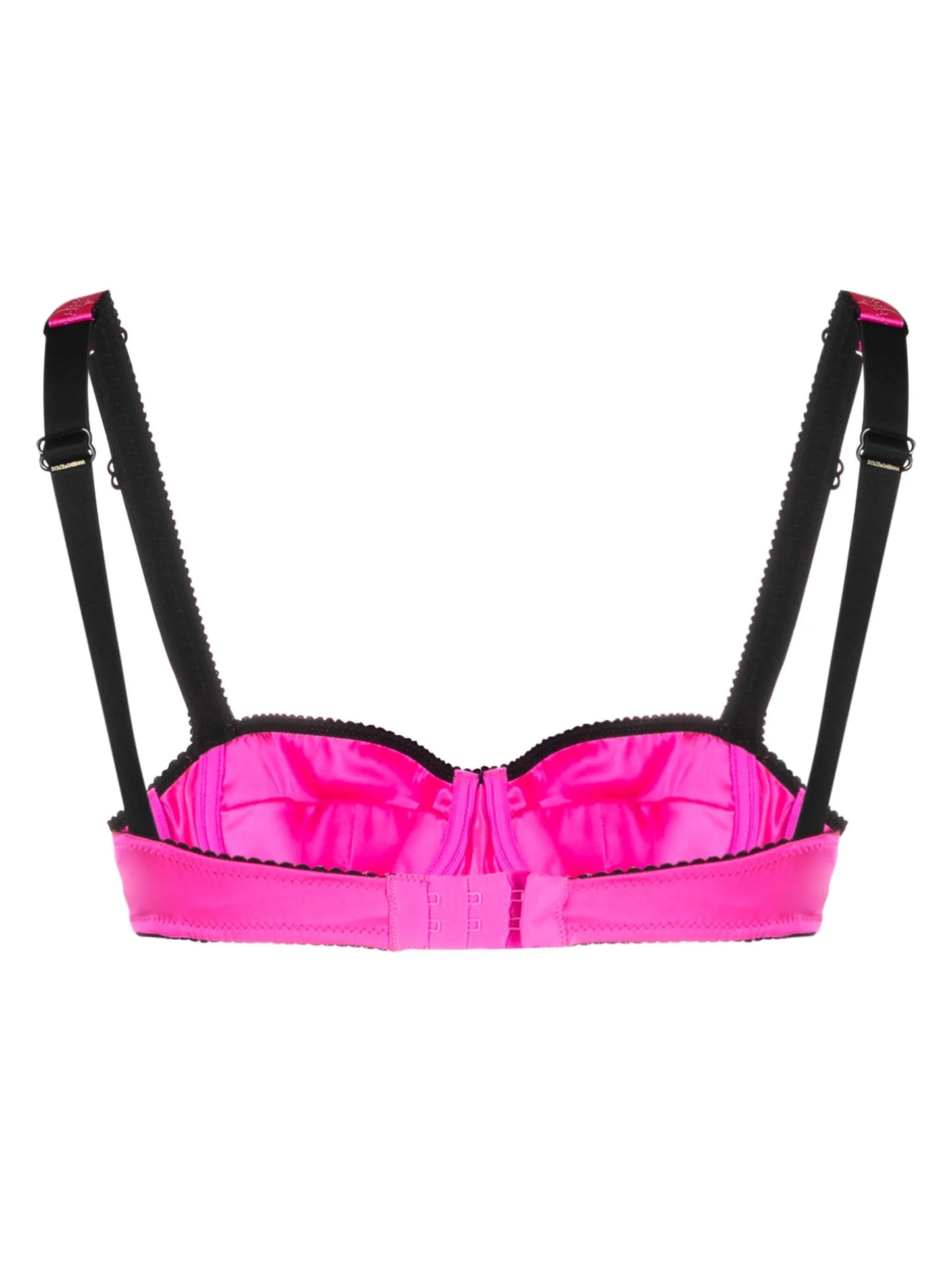 satin balconette bra