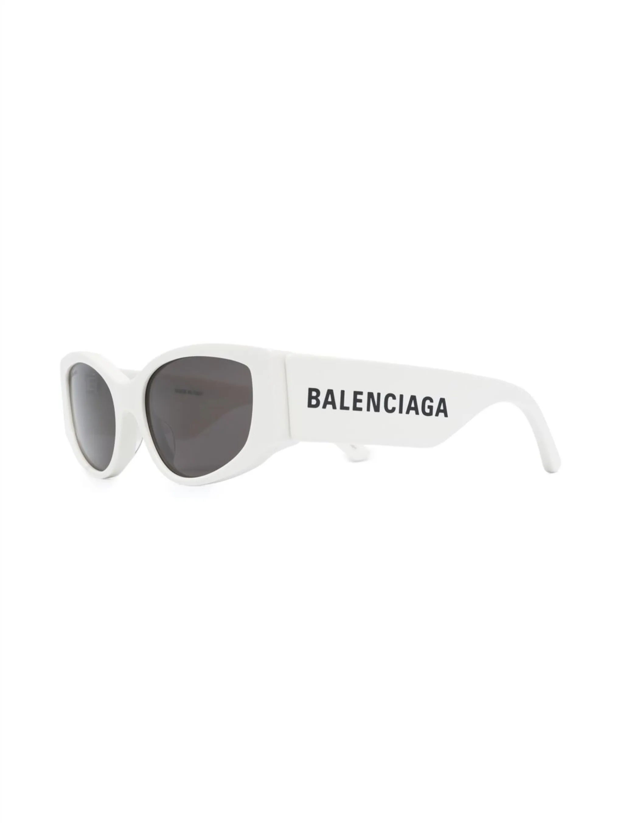 logo-print tinted-lenses sunglasses