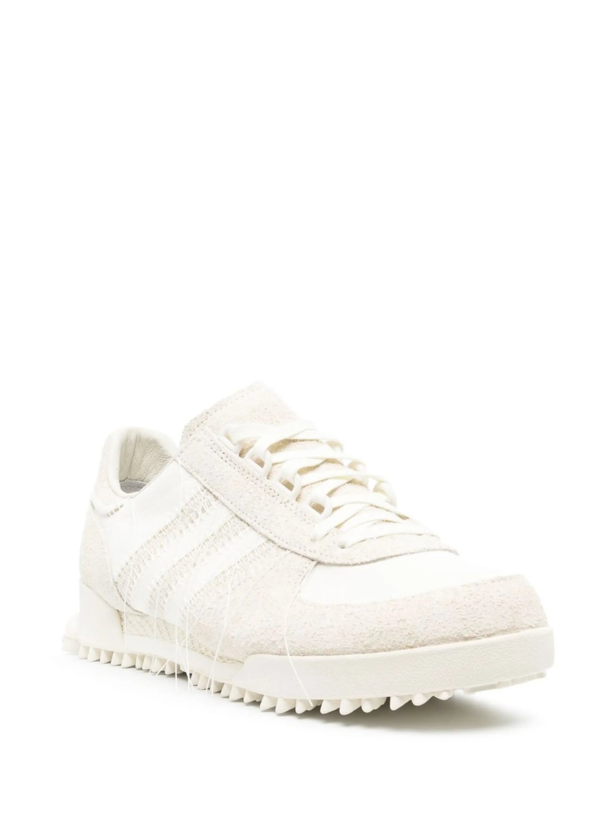 suede low-top sneakers