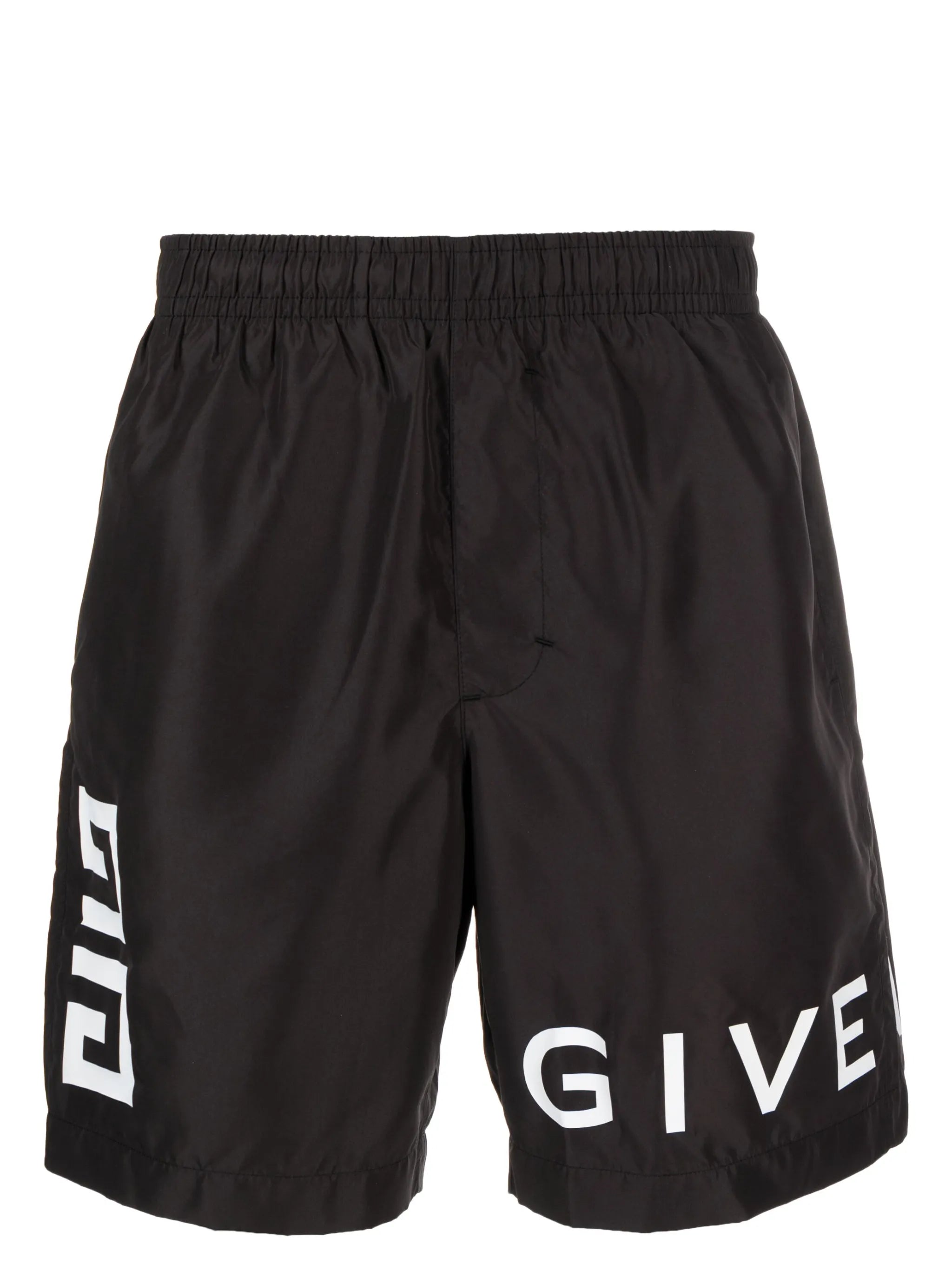 4G logo-print swim shorts