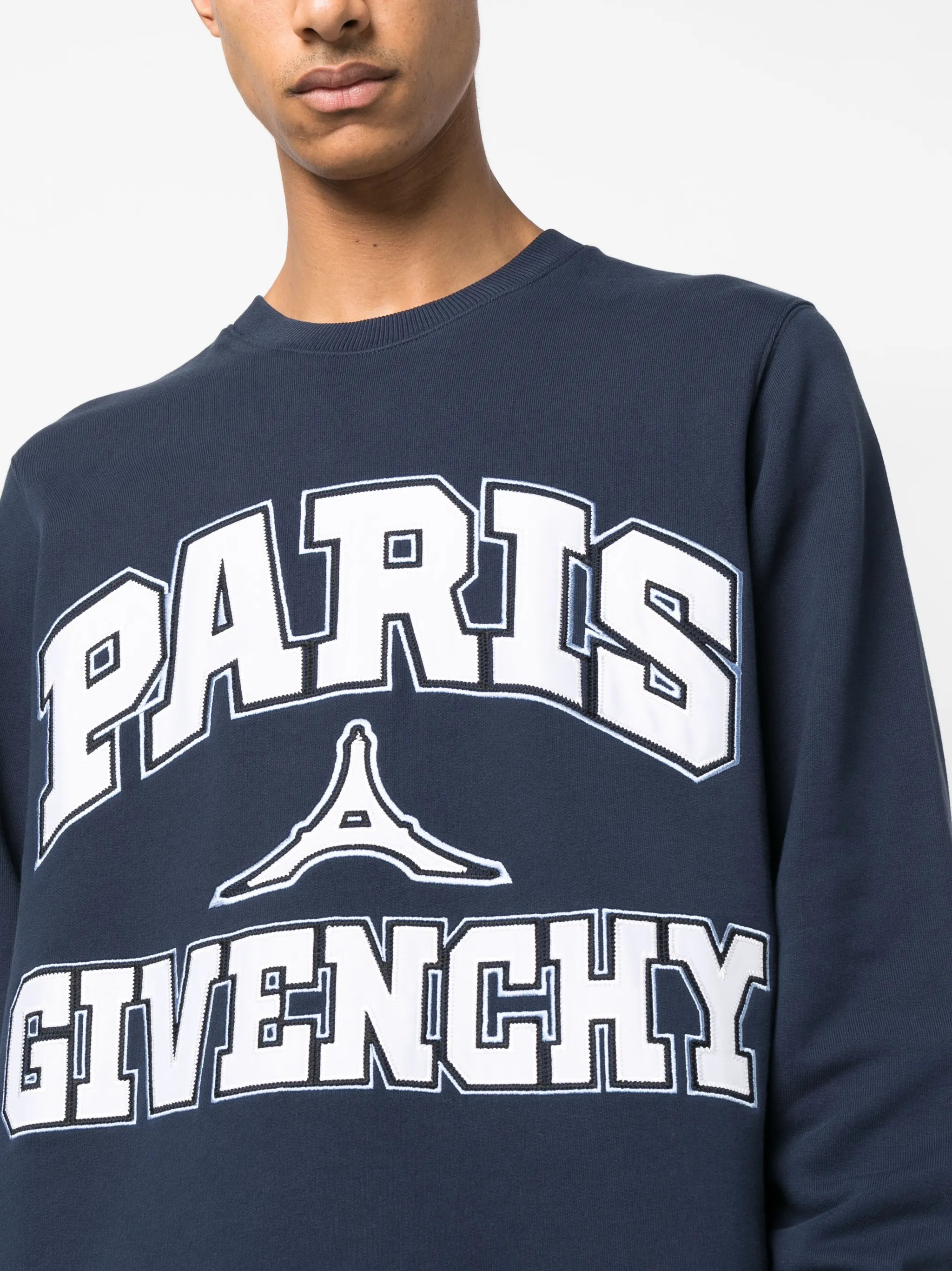crew-neck sweatshirt