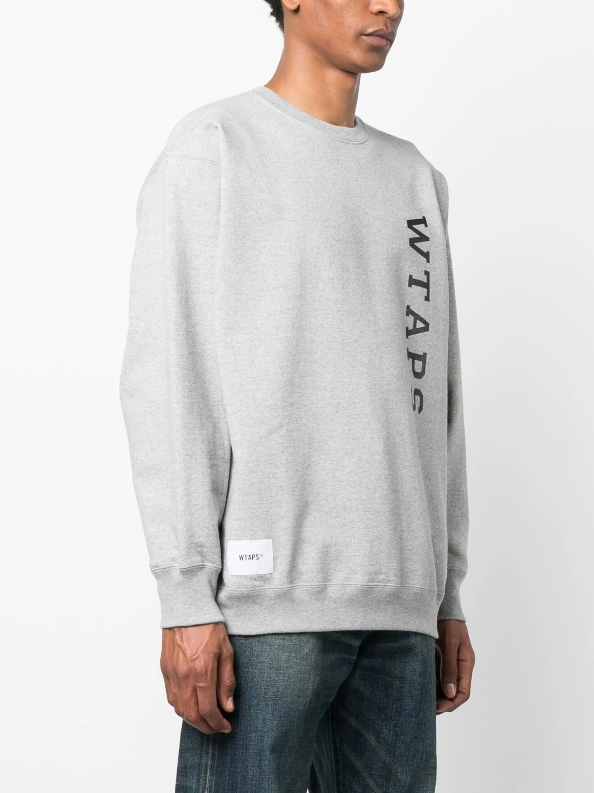 logo-print cotton sweatshirt