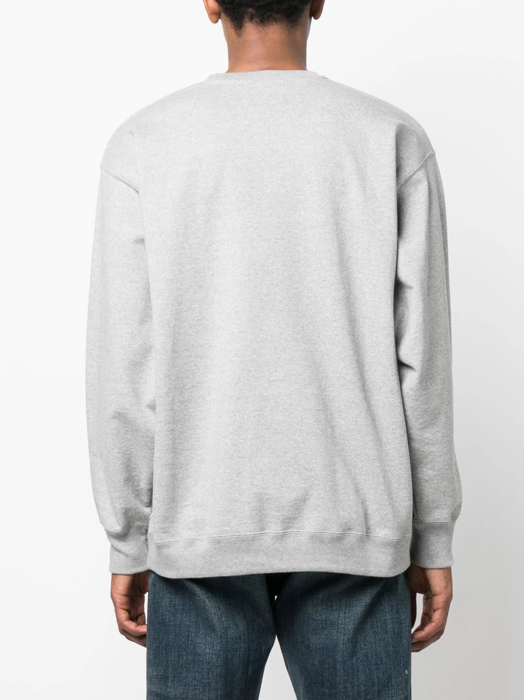 logo-print cotton sweatshirt