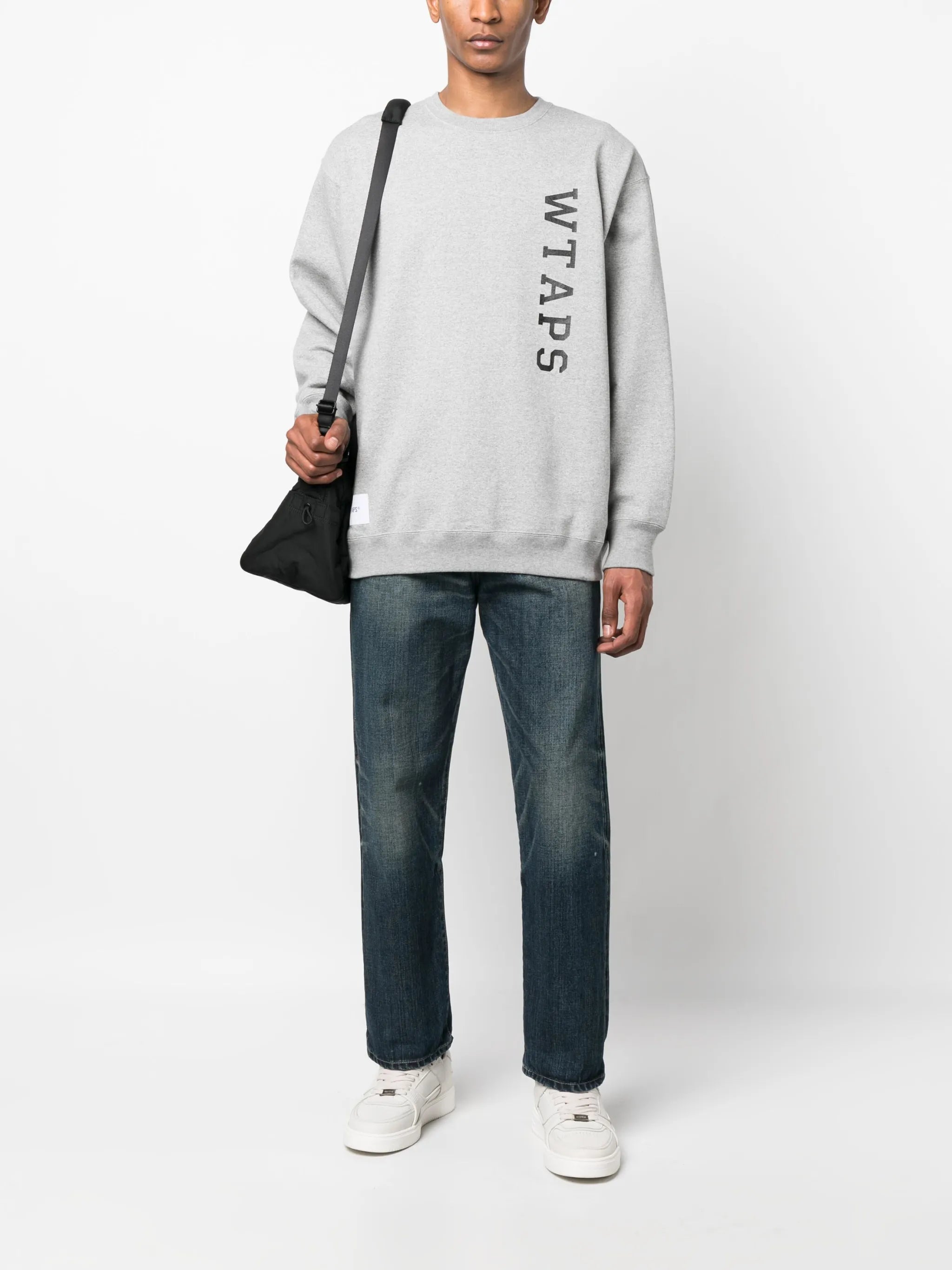 logo-print cotton sweatshirt