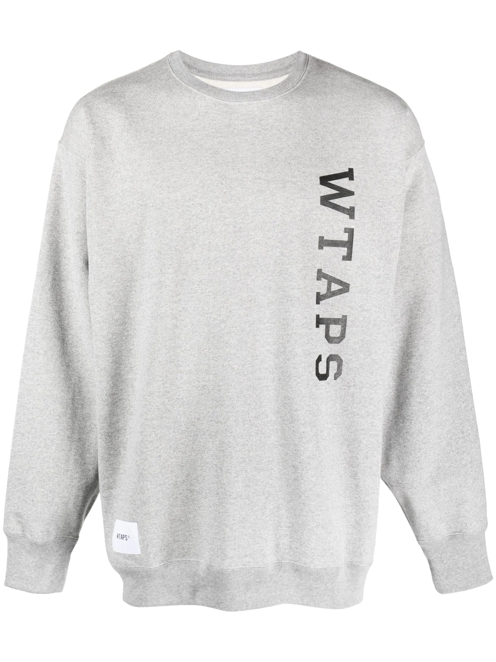 logo-print cotton sweatshirt