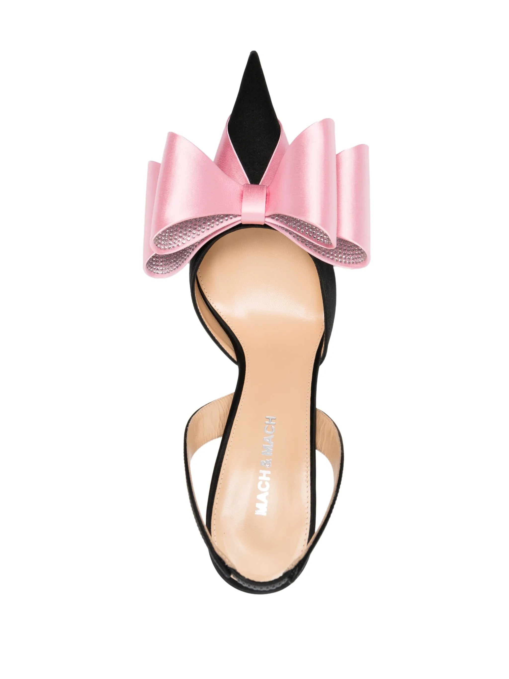 bow-detail slingback pumps