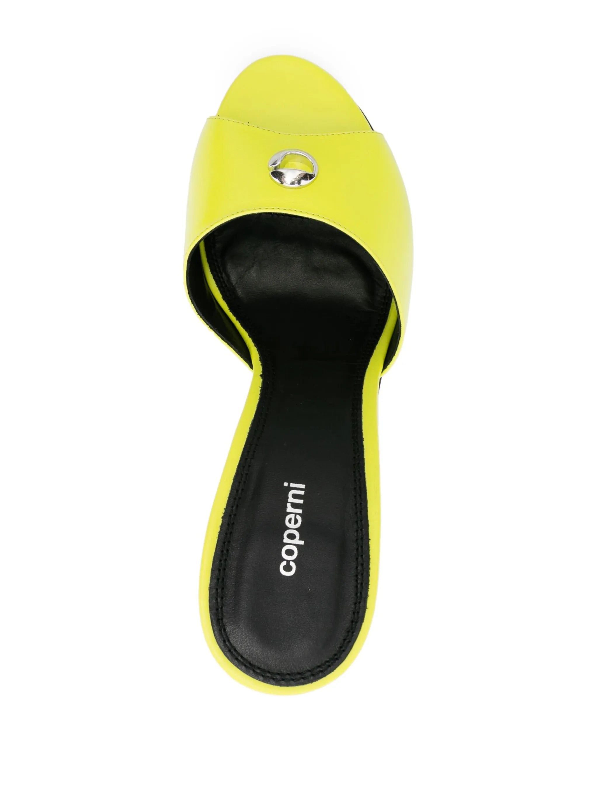 logo-plaque sandals