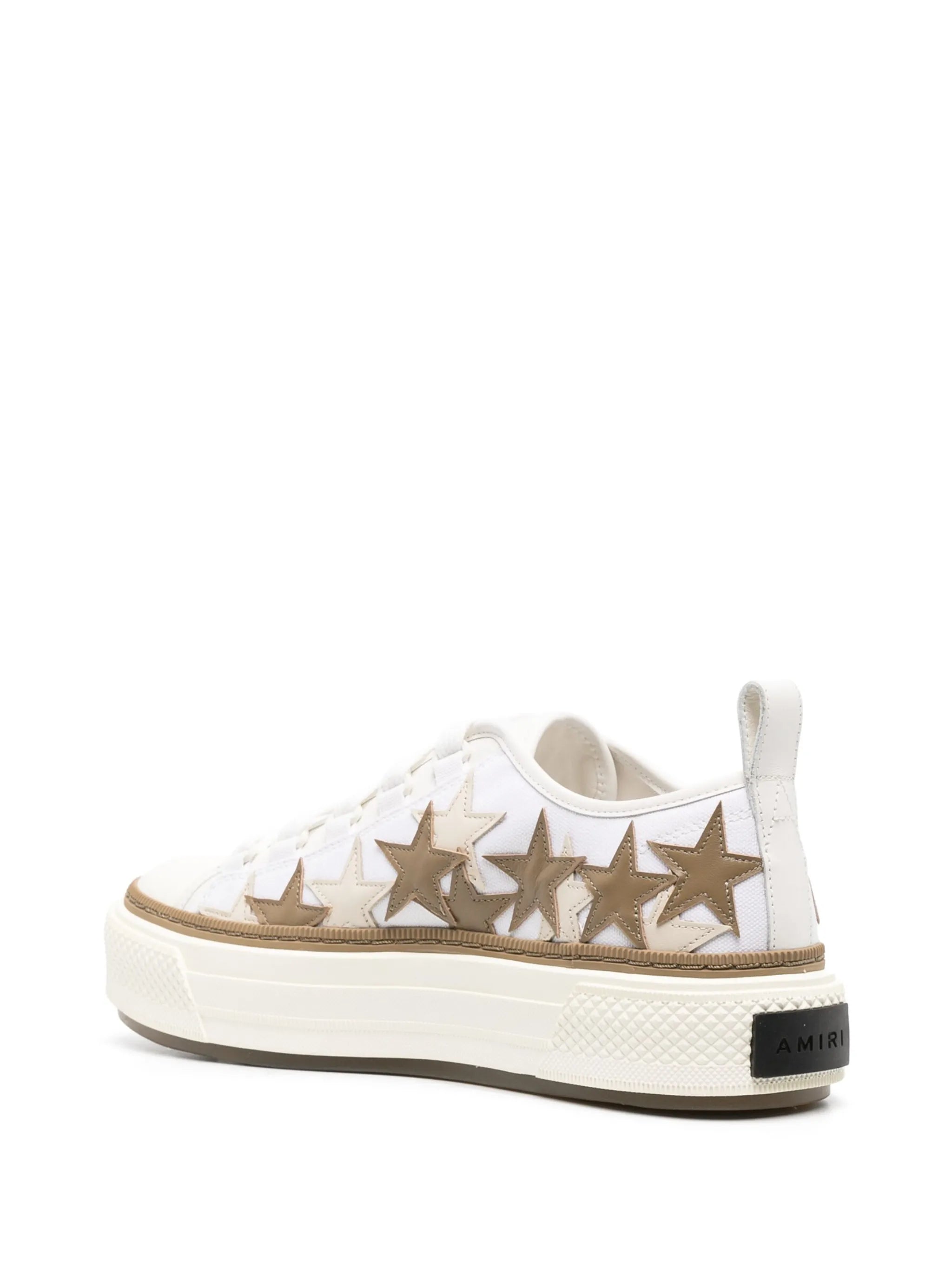 star-patch low-top sneakers